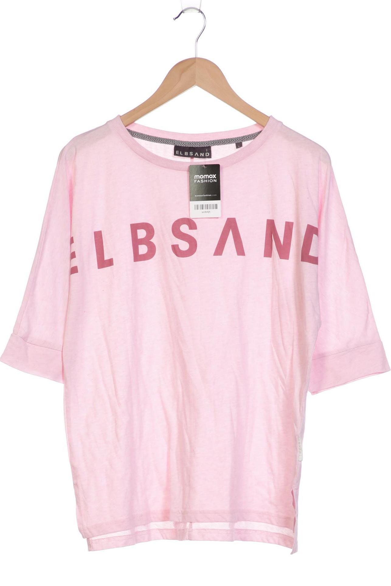 

Elbsand Damen T-Shirt, pink, Gr. 42