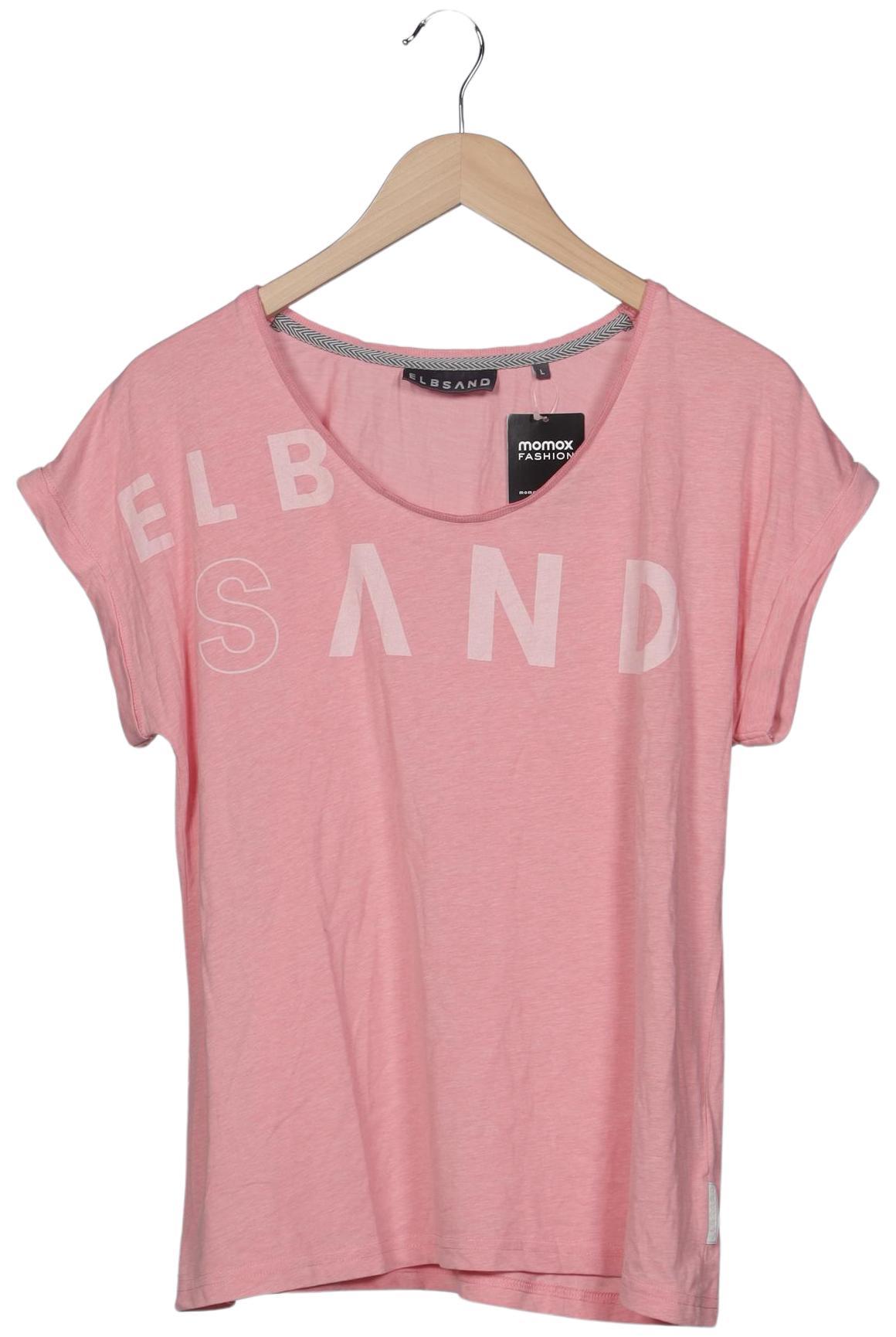 

Elbsand Damen T-Shirt, pink, Gr. 42
