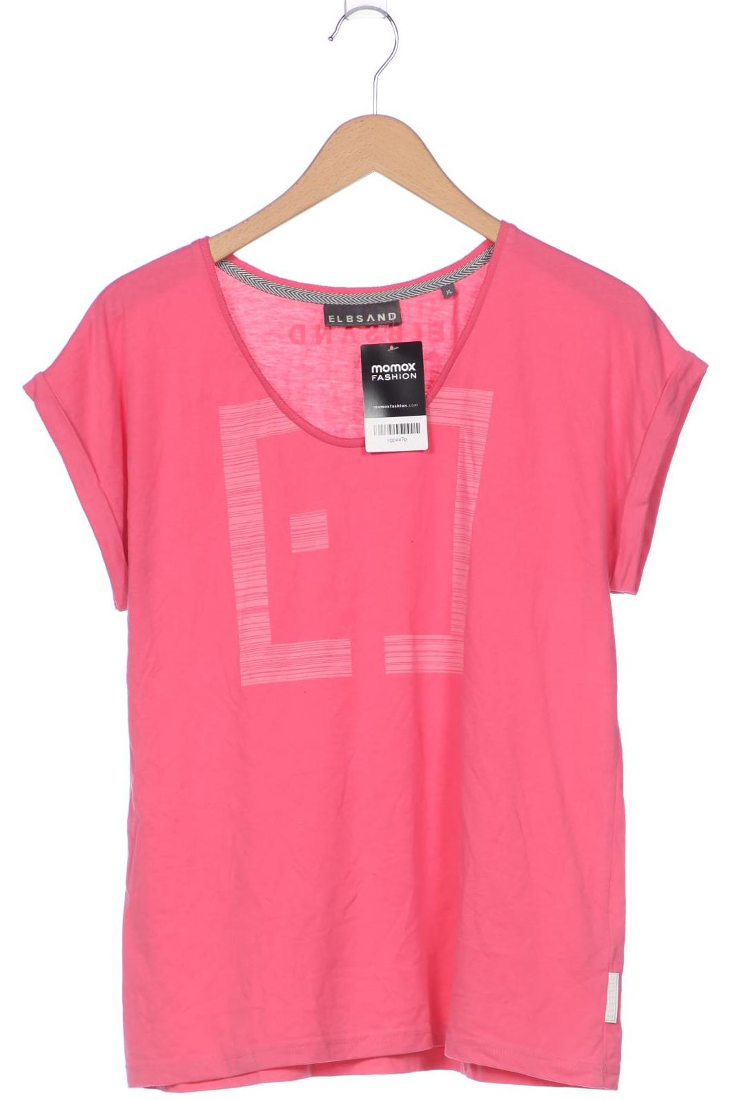 

Elbsand Damen T-Shirt, pink, Gr. 44