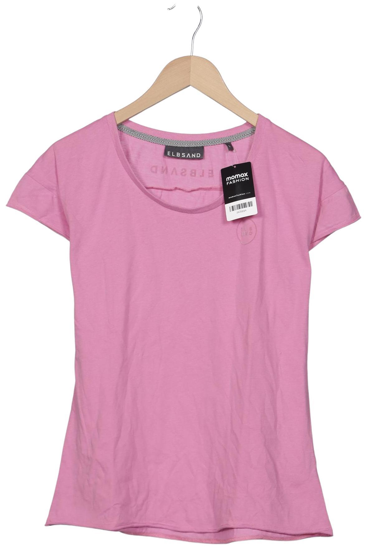 

Elbsand Damen T-Shirt, pink, Gr. 42