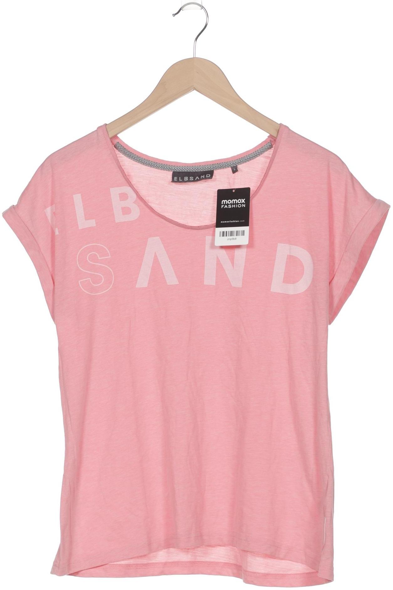 

Elbsand Damen T-Shirt, pink, Gr. 42