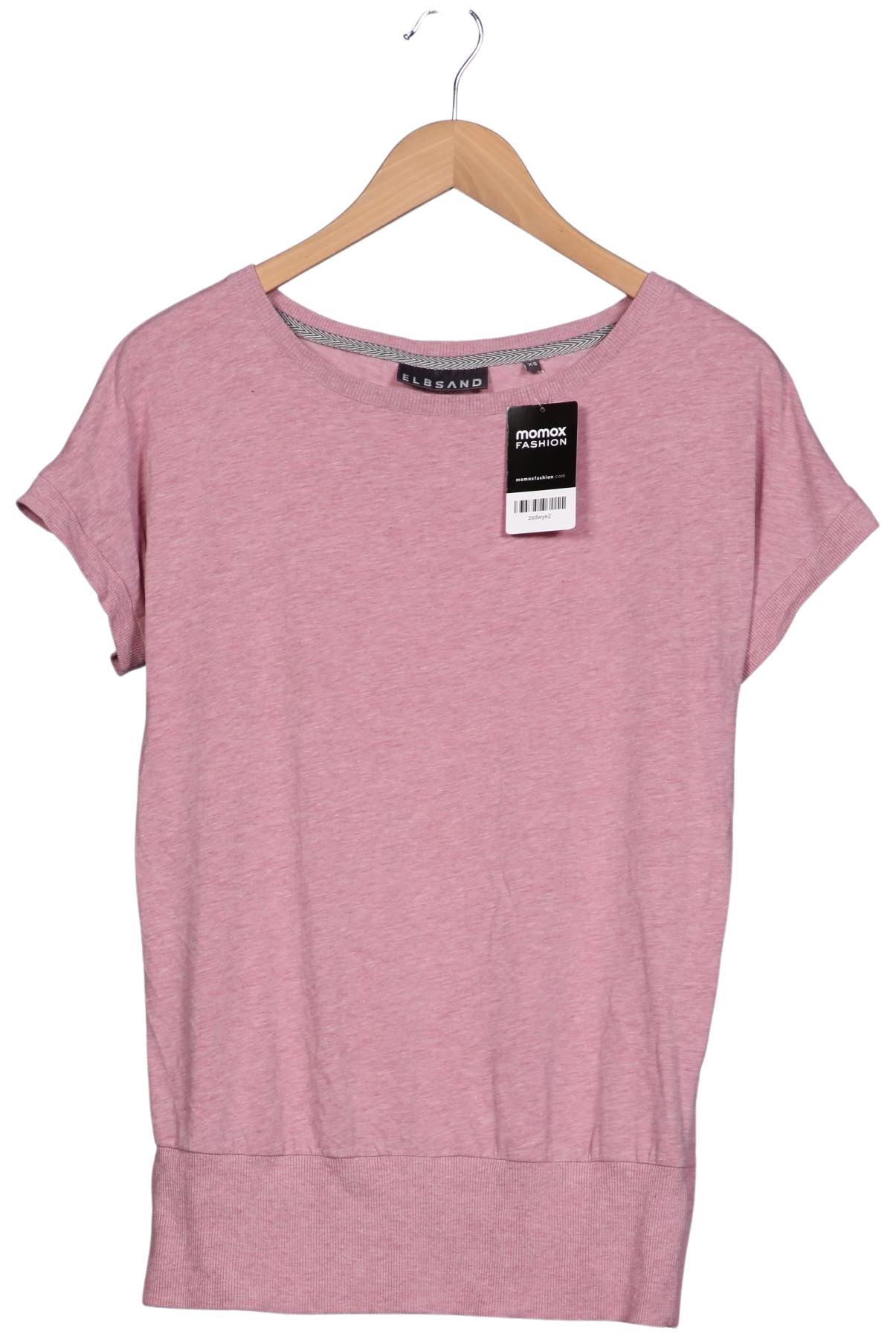 

Elbsand Damen T-Shirt, pink, Gr. 34