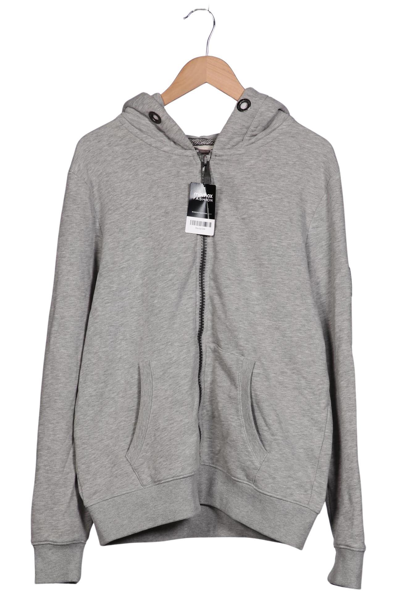 

Elbsand Herren Kapuzenpullover, grau, Gr. 52