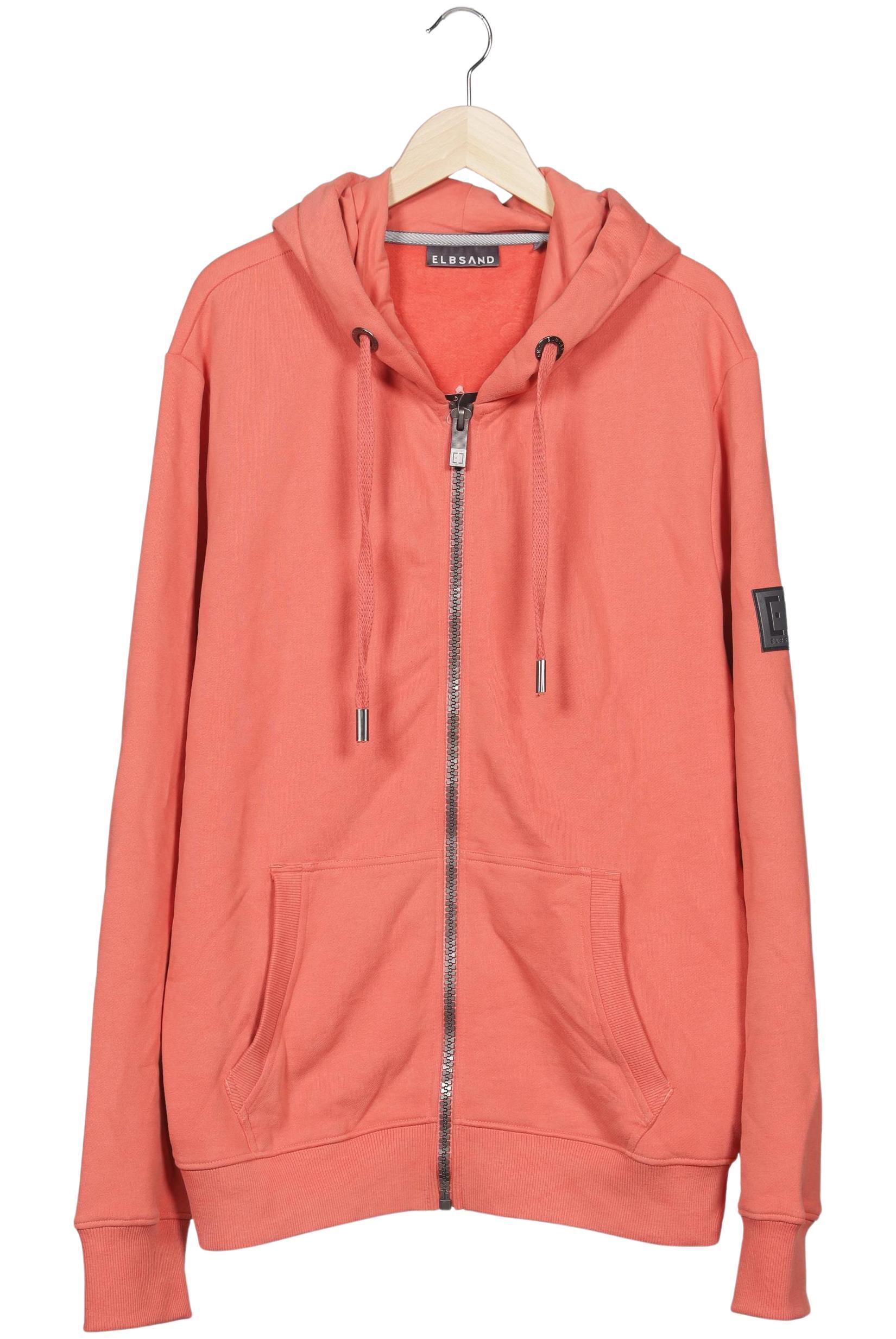 Thumbnail - Elbsand Herren Kapuzenpullover, orange, Gr. 56