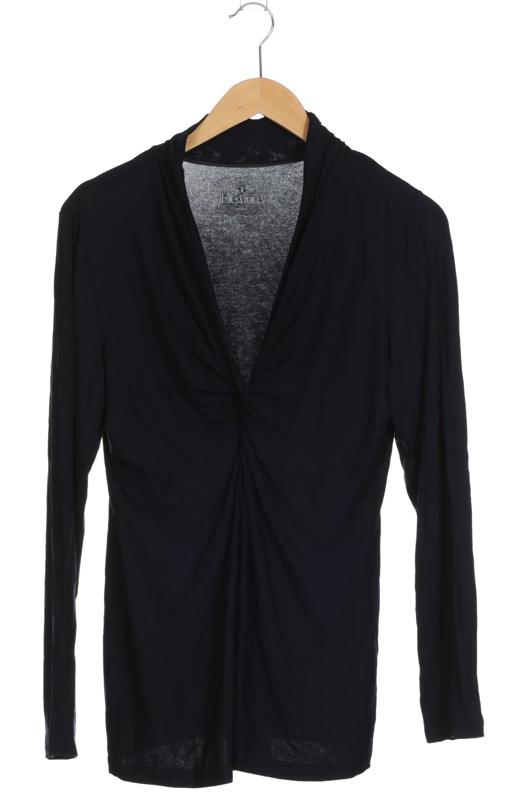 

Elegance Paris Damen Langarmshirt, blau, Gr. 42