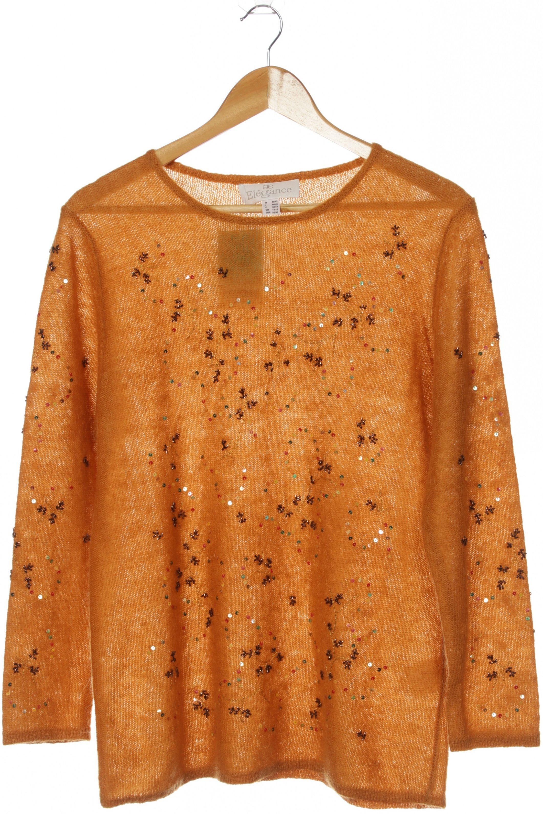 

Elegance Paris Damen Pullover, orange, Gr. 40