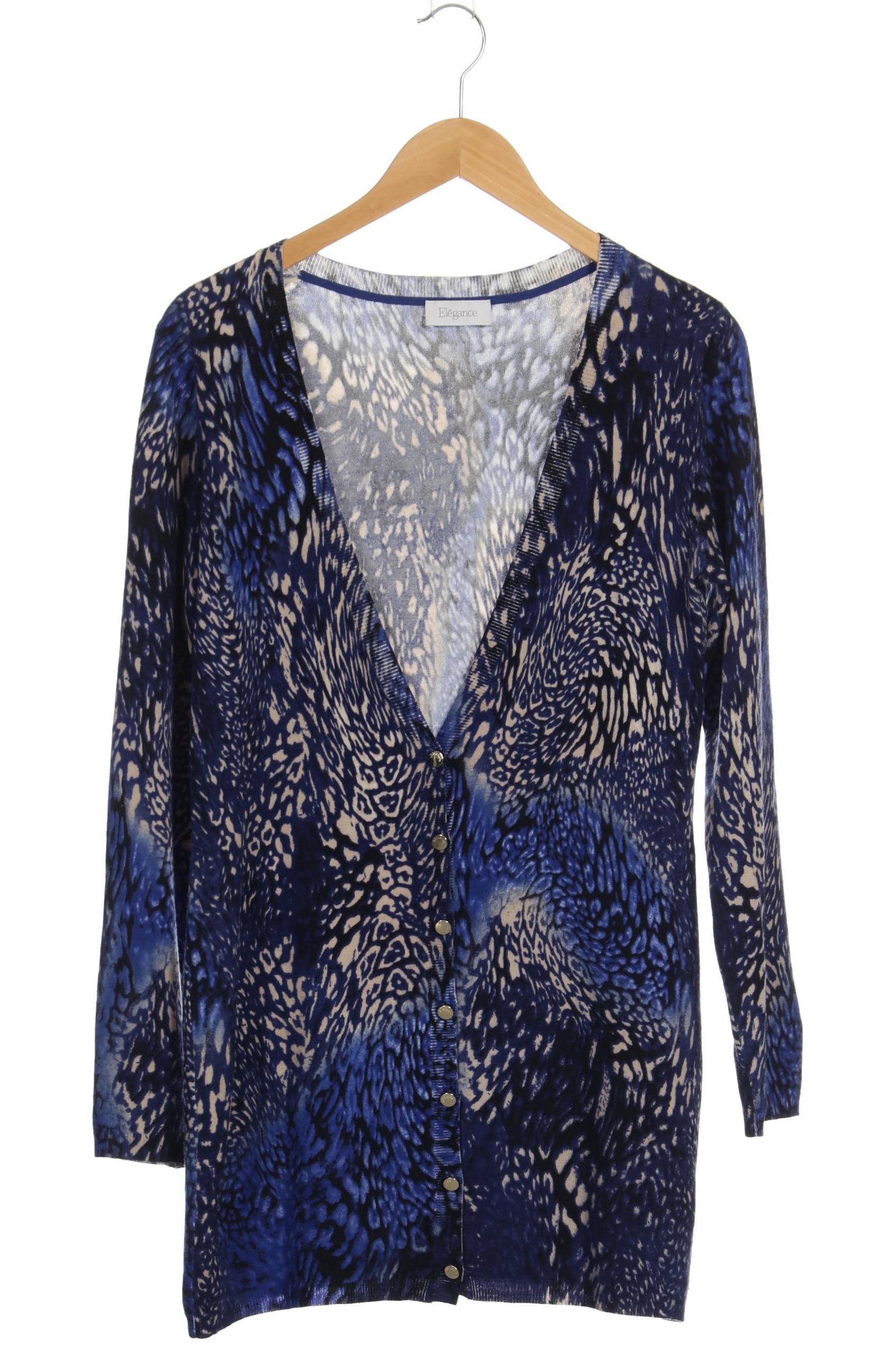 

Elegance Paris Damen Strickjacke, blau, Gr. 36