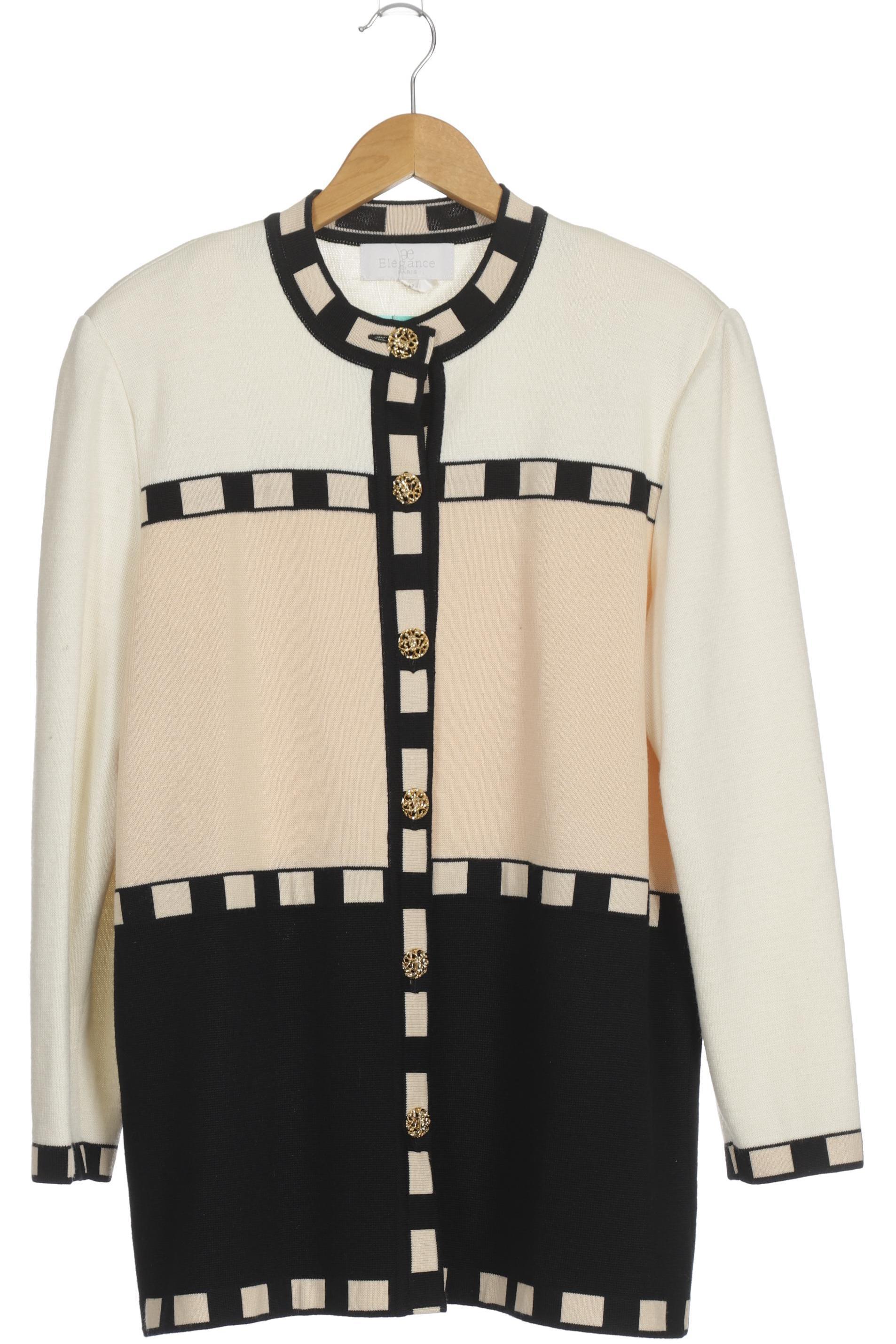 

Elegance Paris Damen Strickjacke, beige, Gr. 42