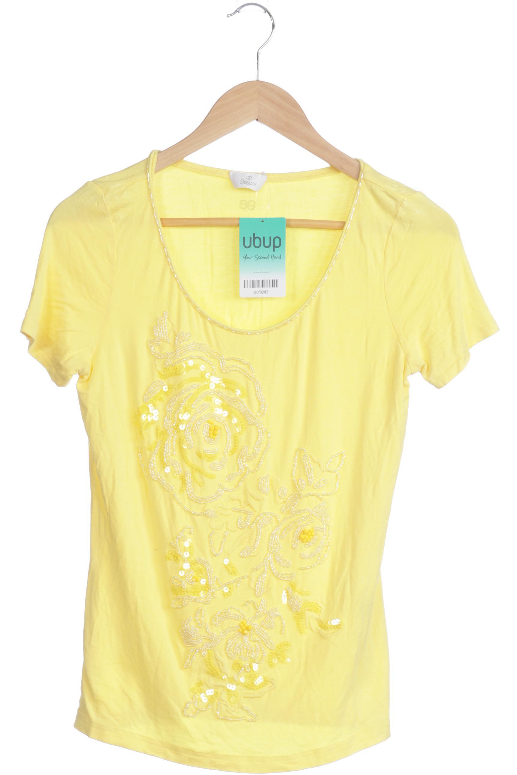 

Elegance Paris Damen T-Shirt, gelb, Gr. 36