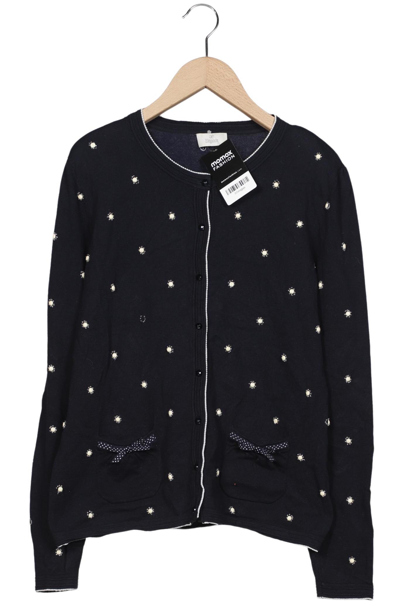 

Elegance Paris Damen Strickjacke, marineblau, Gr. 40