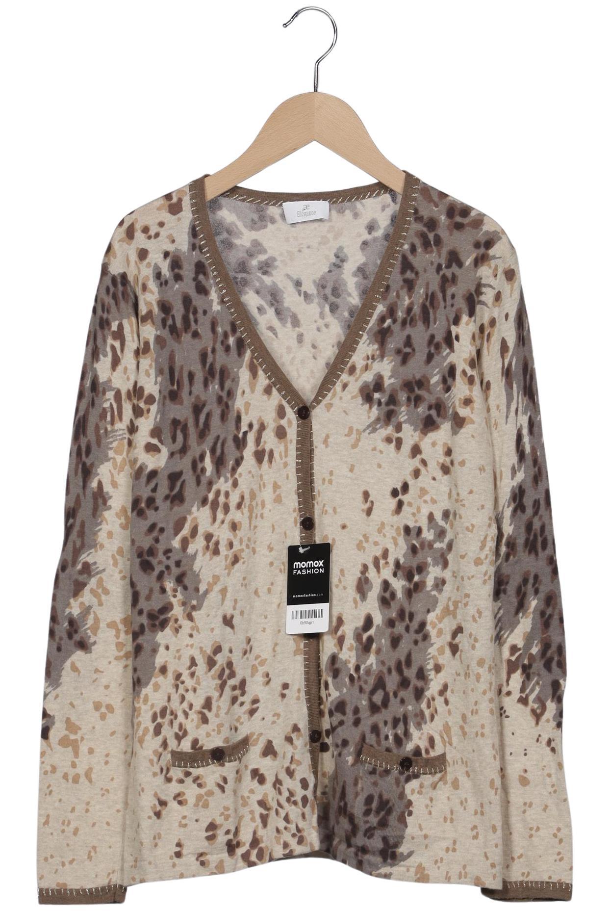 

Elegance Paris Damen Strickjacke, beige, Gr. 42