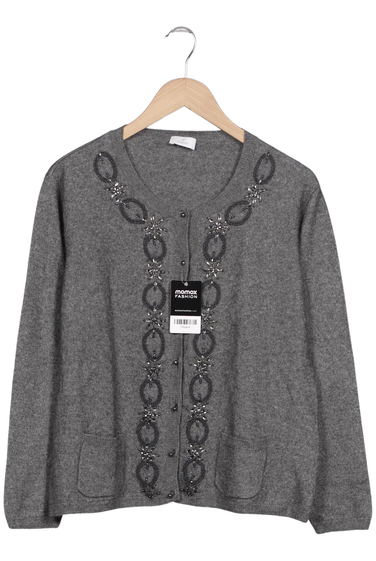 

Elegance Paris Damen Strickjacke, grau, Gr. 44