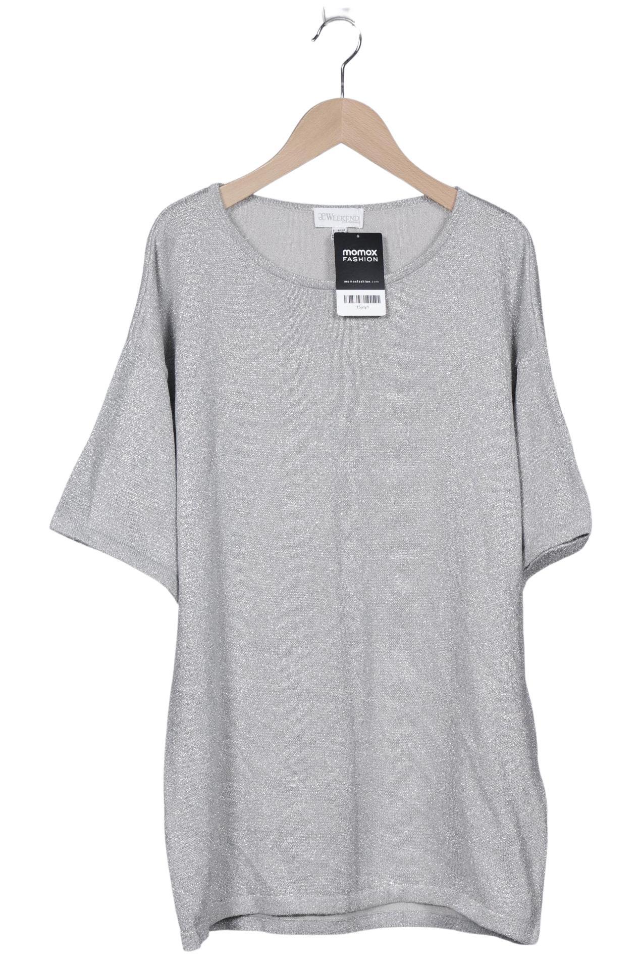 

Elegance Paris Damen T-Shirt, silber, Gr. 40