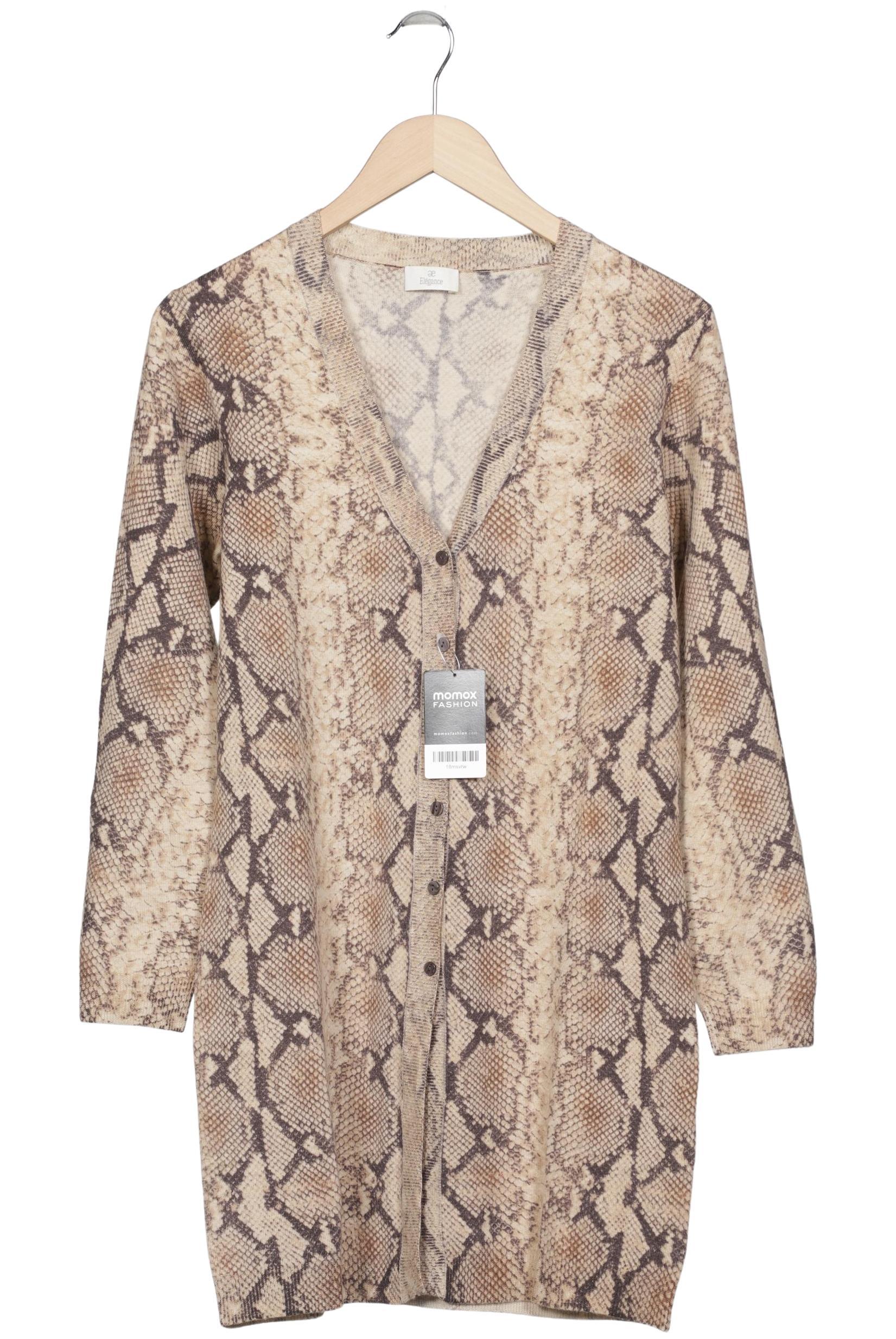 

Elegance Paris Damen Strickjacke, beige, Gr. 36