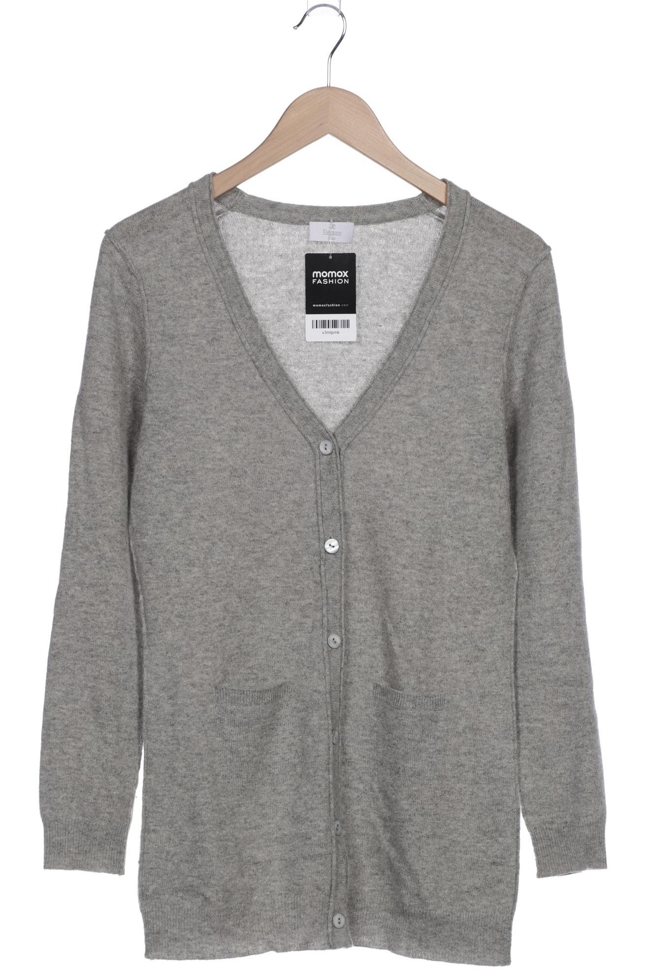 

Elegance Paris Damen Strickjacke, grau, Gr. 36