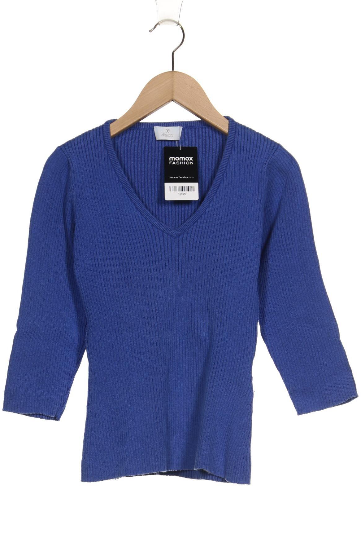 

Elegance Paris Damen Pullover, blau, Gr. 38