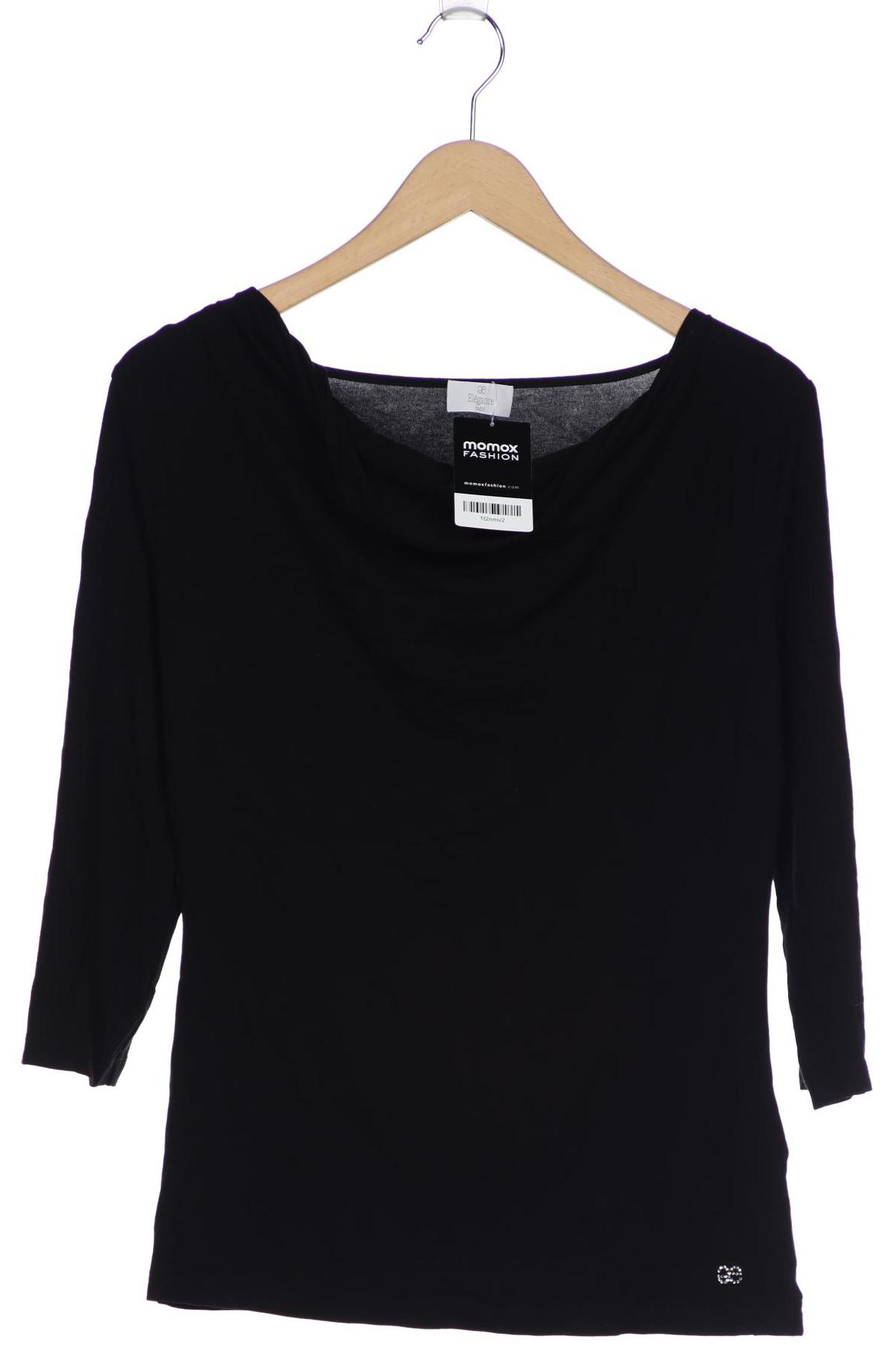

Elegance Paris Damen Langarmshirt, schwarz
