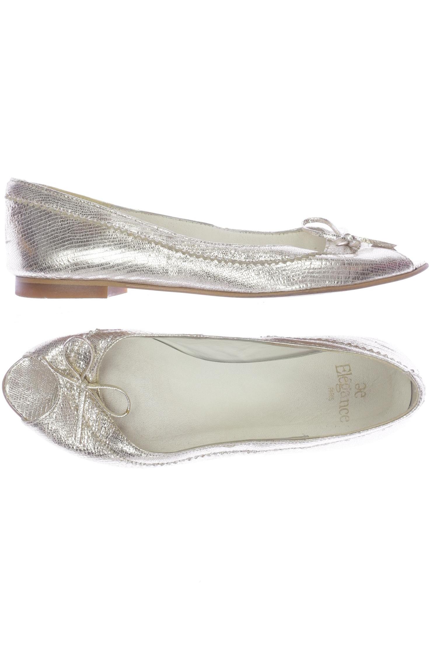 

Elegance Paris Damen Ballerinas, gold, Gr. 36