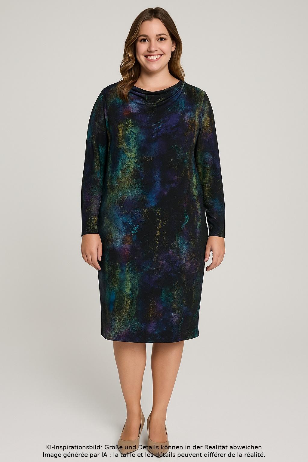 

Elegance Paris Damen Kleid, mehrfarbig, Gr. 46