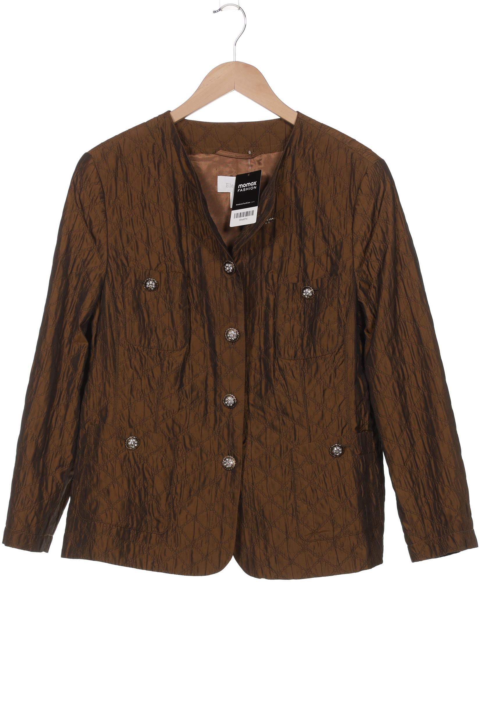

Elegance Paris Damen Jacke, braun, Gr. 48