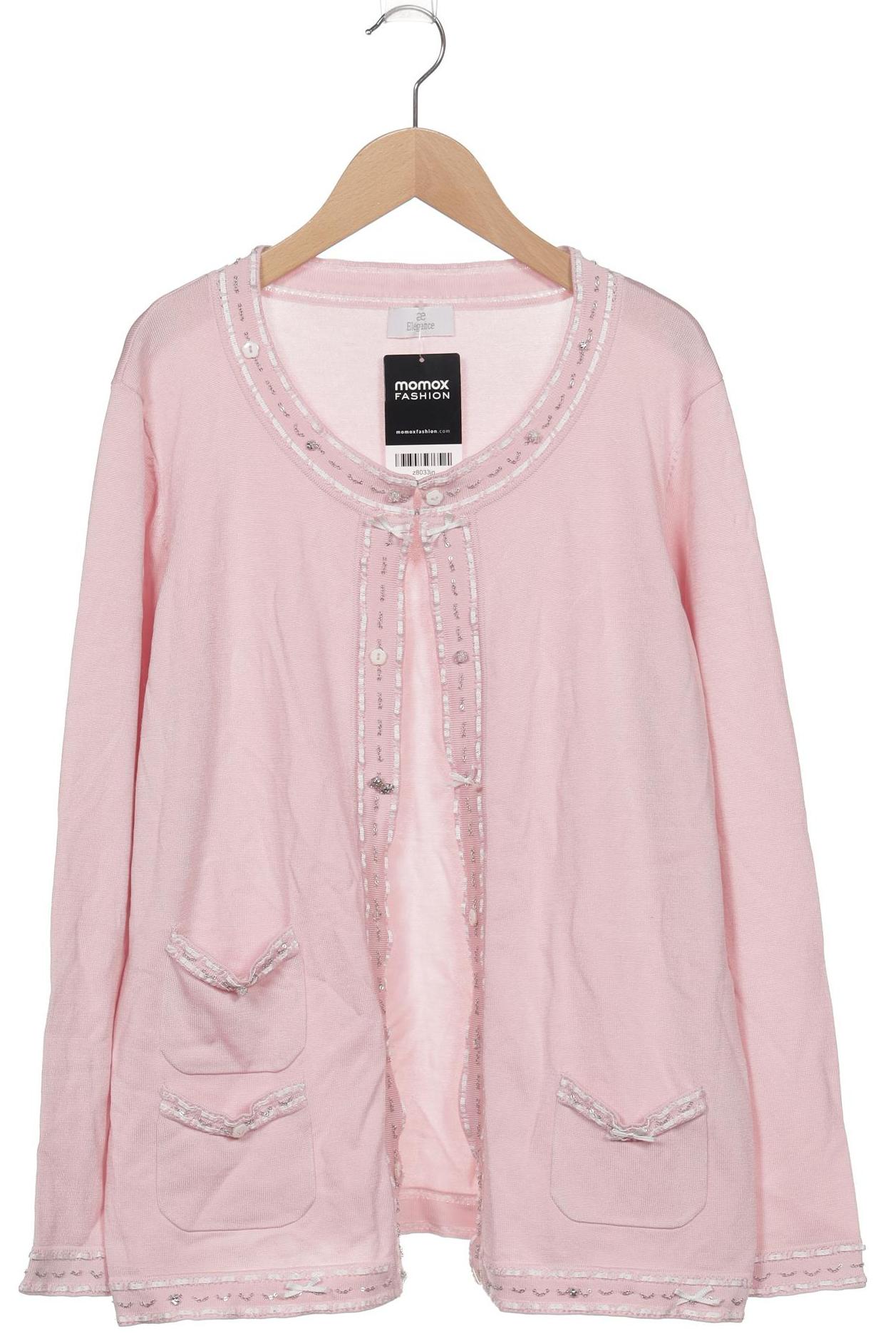 

Elegance Paris Damen Strickjacke, pink, Gr. 48