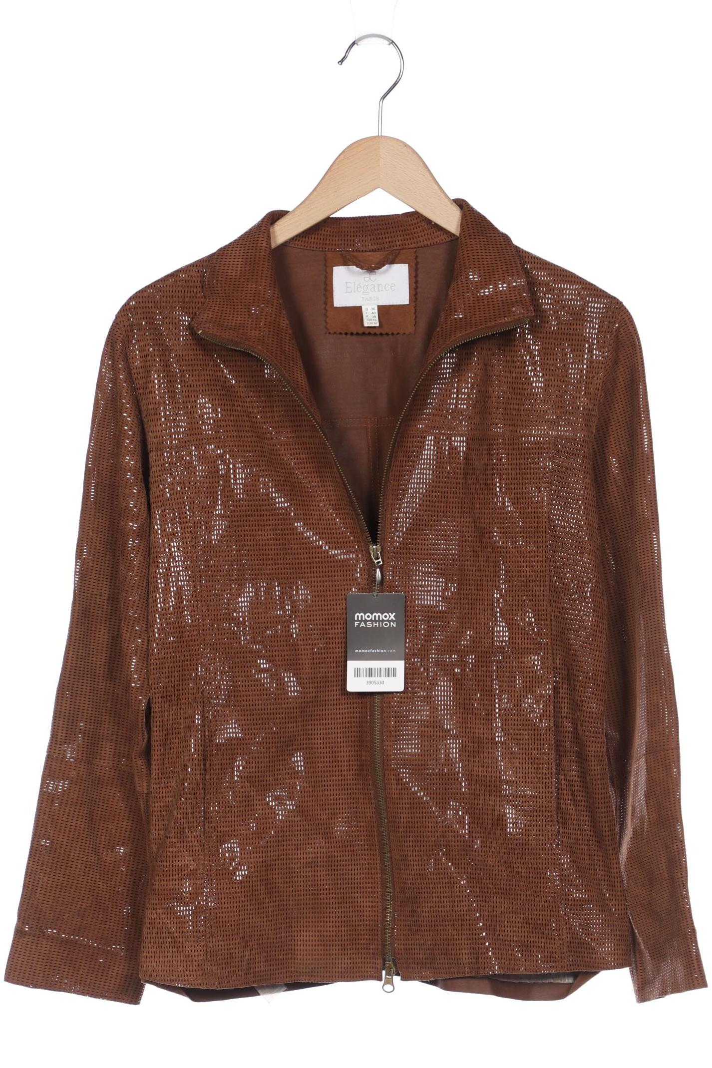 

Elegance Paris Damen Jacke, braun, Gr. 36