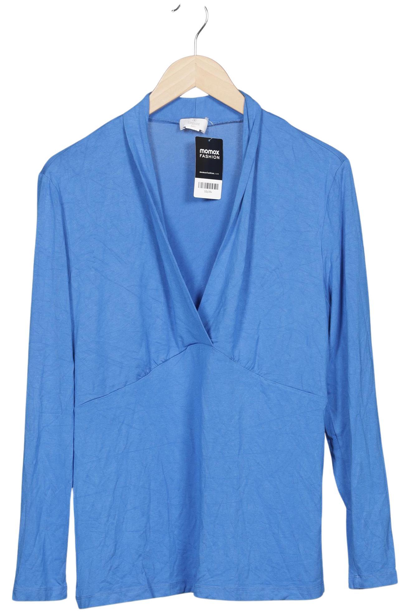 

Elegance Paris Damen Langarmshirt, blau, Gr. 46