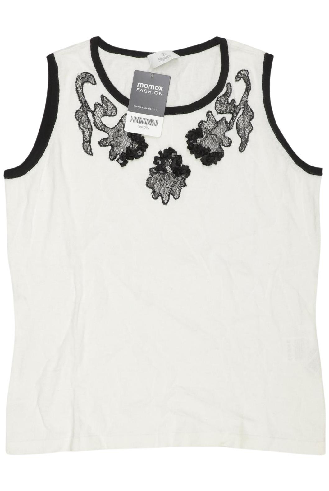 

Elegance Paris Damen Top, weiß, Gr. 38