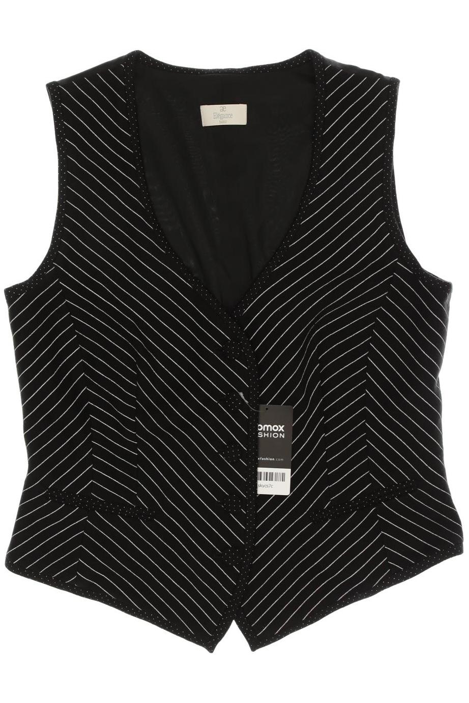 

Elegance Paris Damen Weste, schwarz, Gr. 38