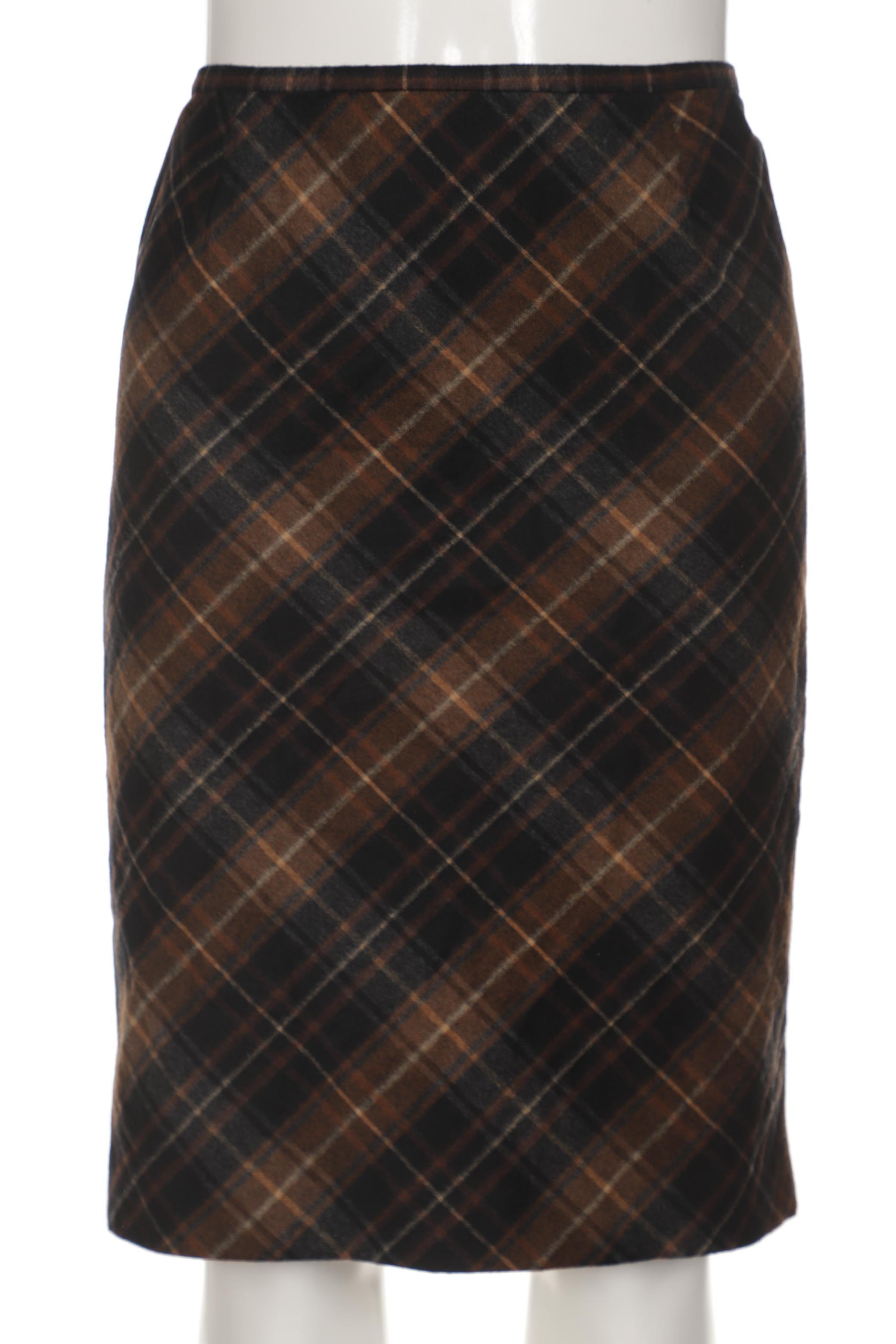 

Elegance Paris Damen Rock, braun, Gr. 44