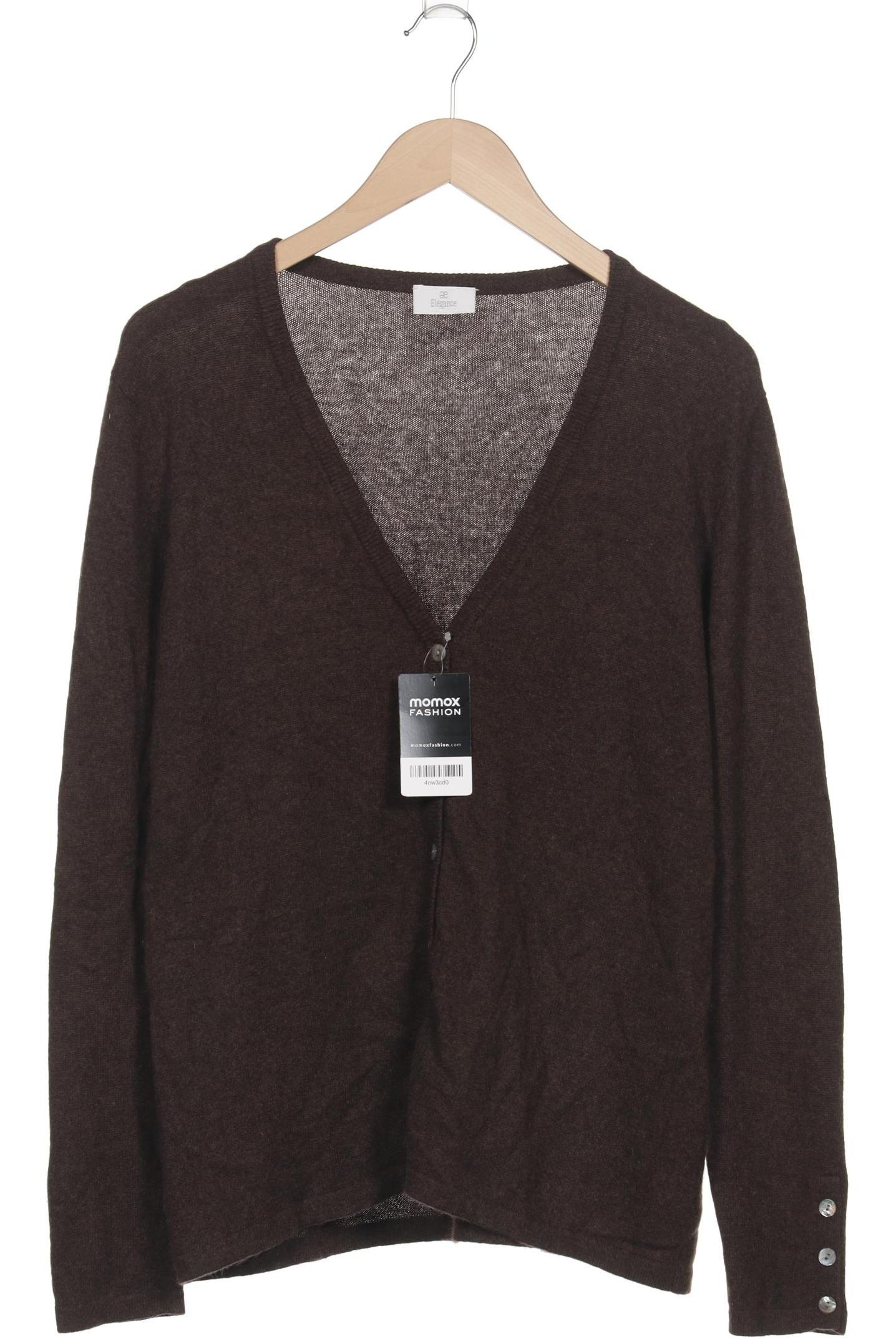 

Elegance Paris Damen Strickjacke, braun, Gr. 46