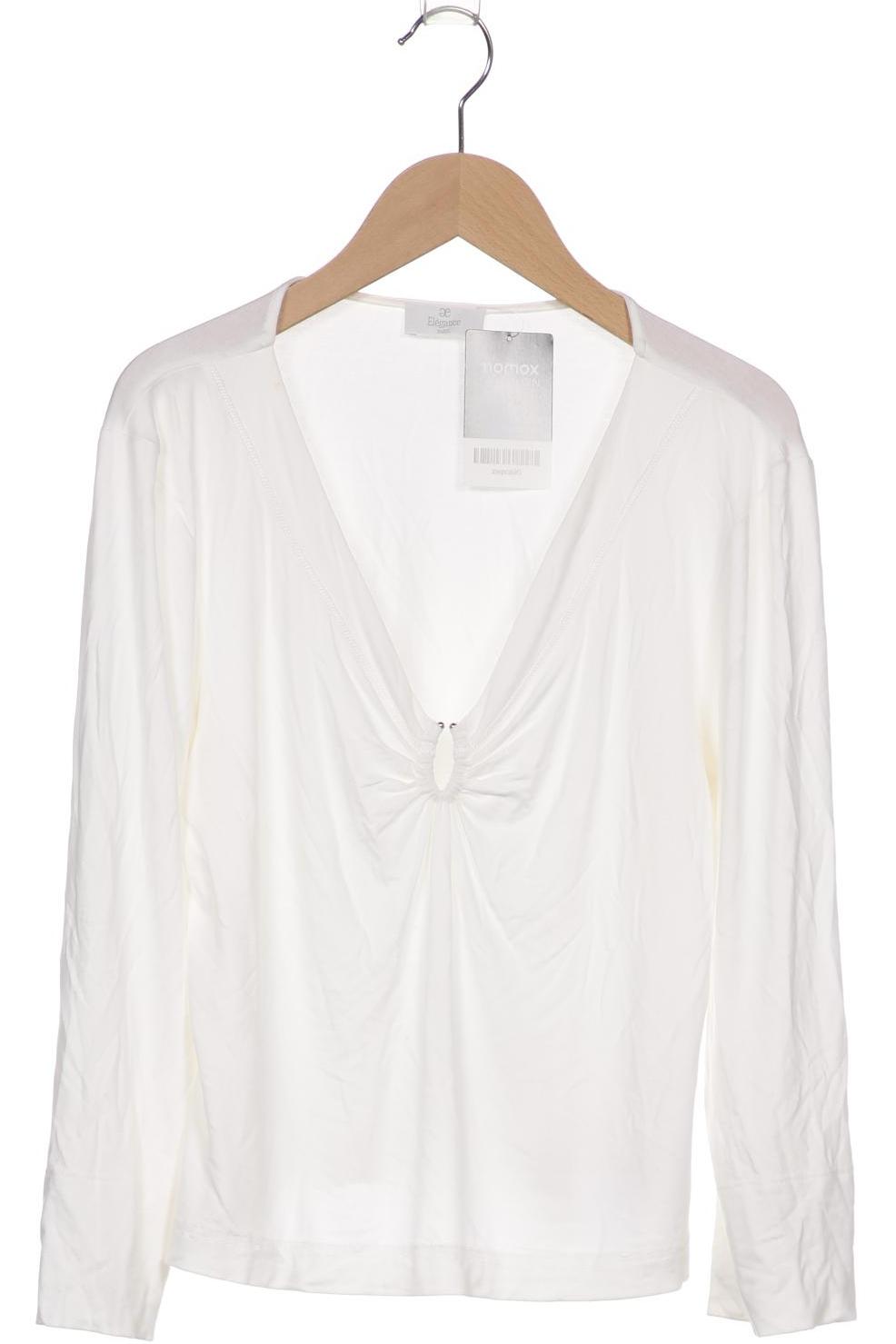 

Elegance Paris Damen Langarmshirt, cremeweiß