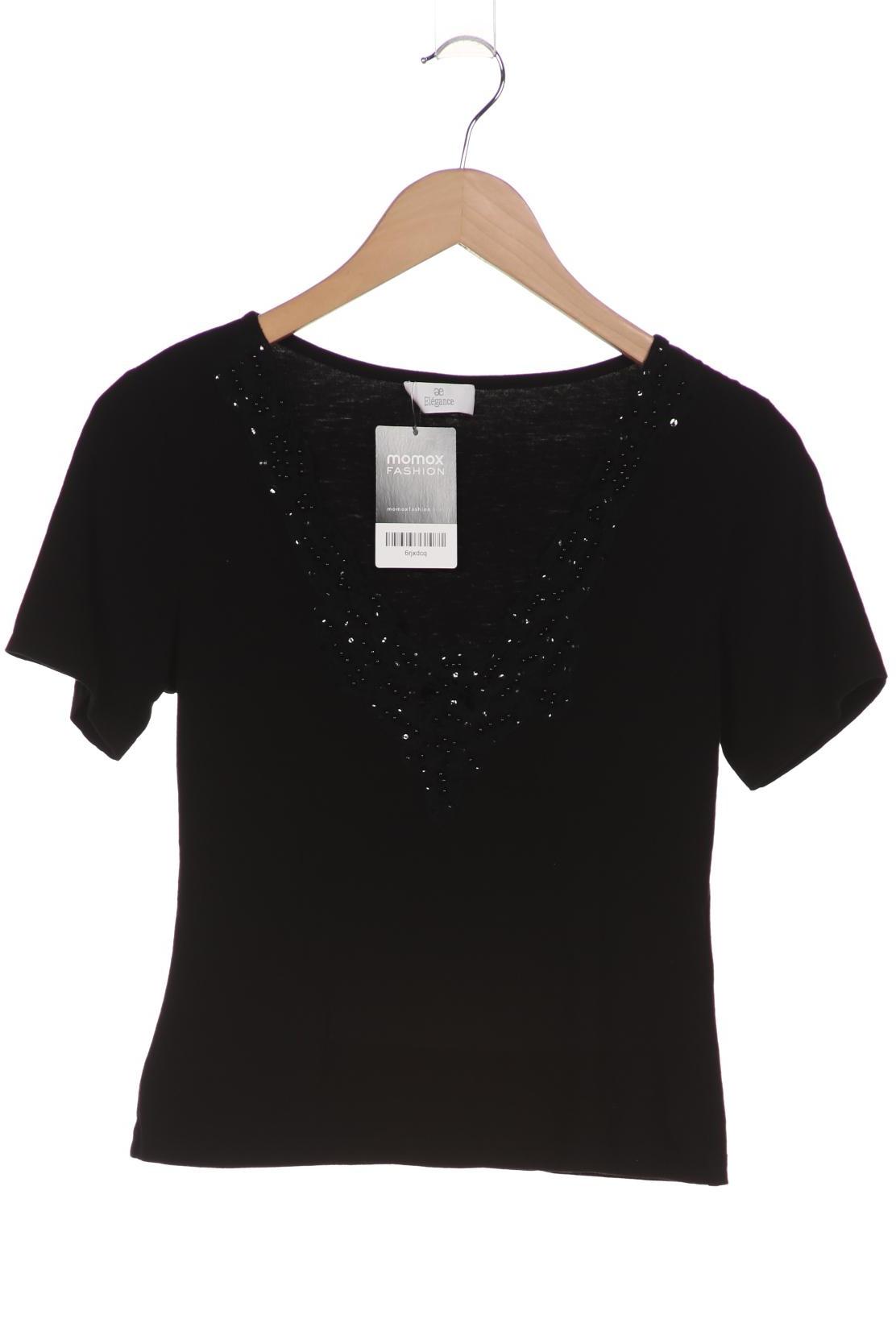 

Elegance Paris Damen T-Shirt, schwarz, Gr. 36