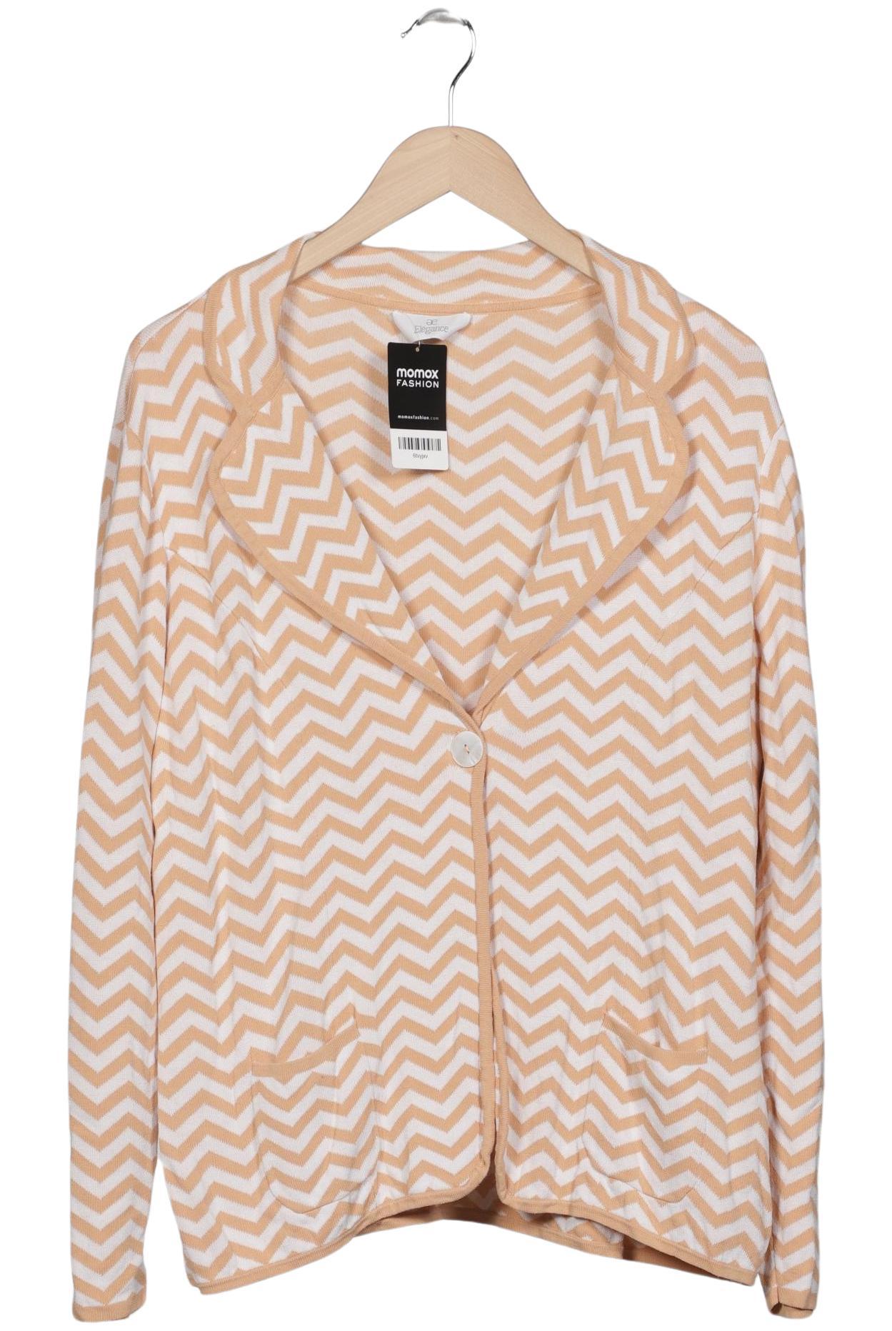 

Elegance Paris Damen Strickjacke, beige, Gr. 48