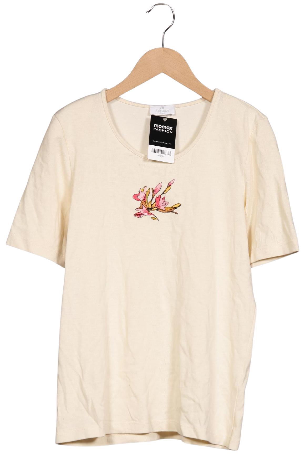 

Elegance Paris Damen T-Shirt, cremeweiß, Gr. 38