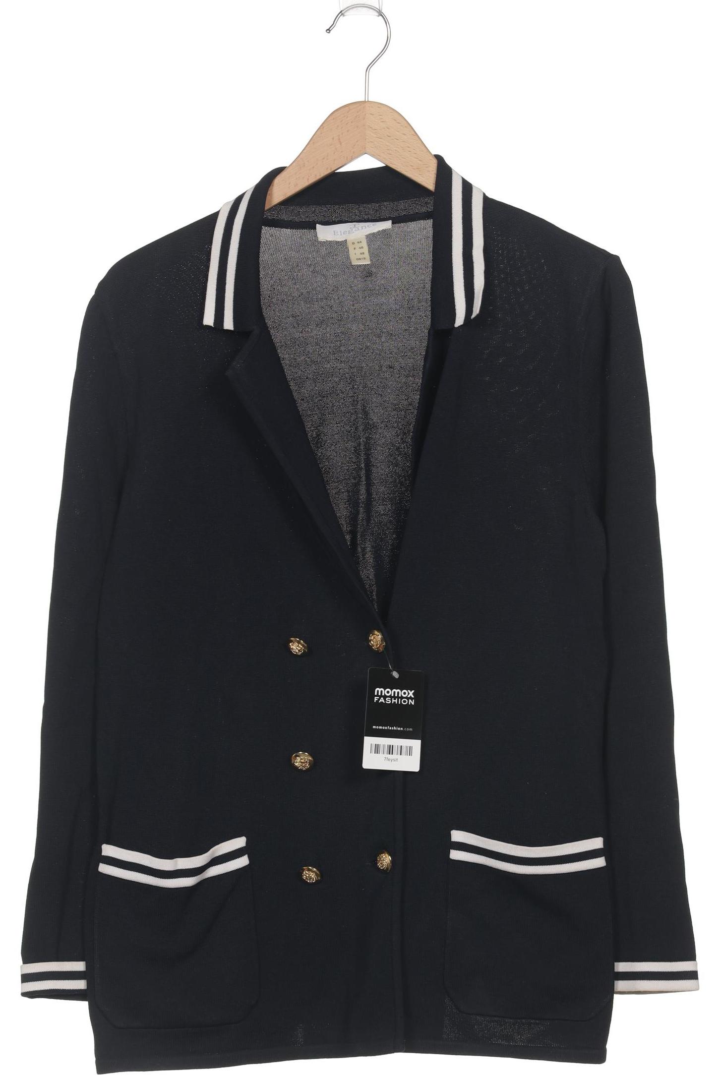 

Elegance Paris Damen Strickjacke, marineblau, Gr. 44