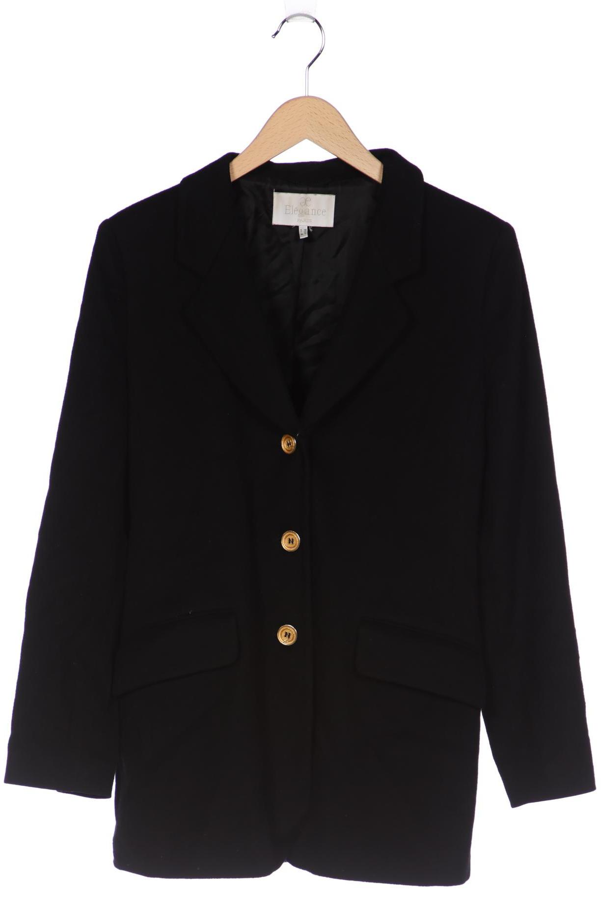 

Elegance Paris Damen Mantel, schwarz