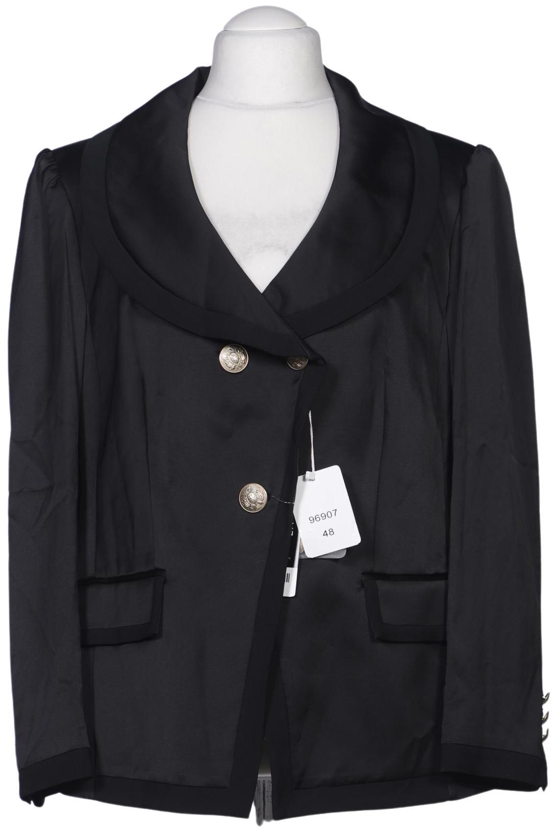 

Elegance Paris Damen Blazer, schwarz, Gr. 48