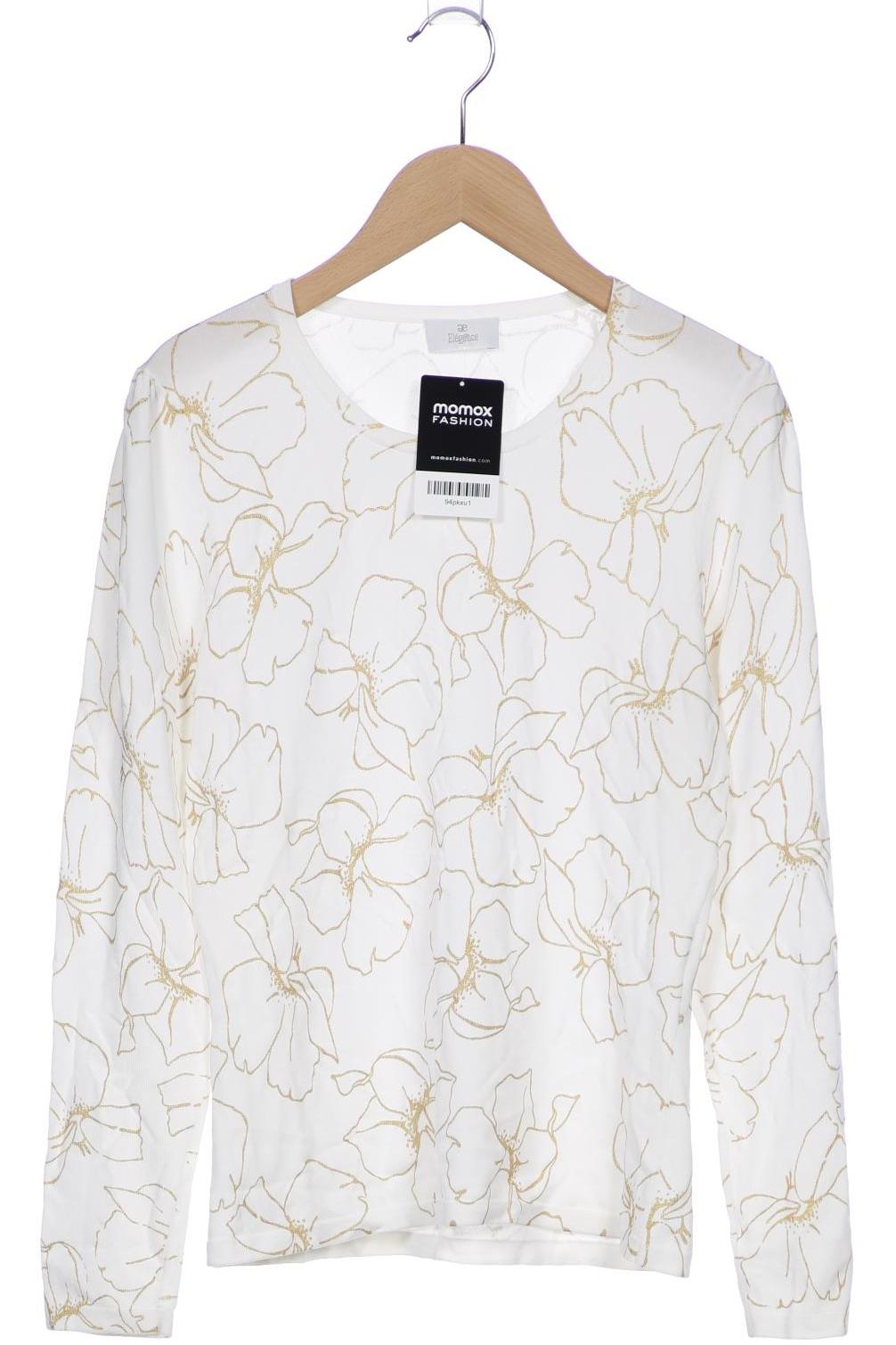 

Elegance Paris Damen Langarmshirt, cremeweiß, Gr. 38