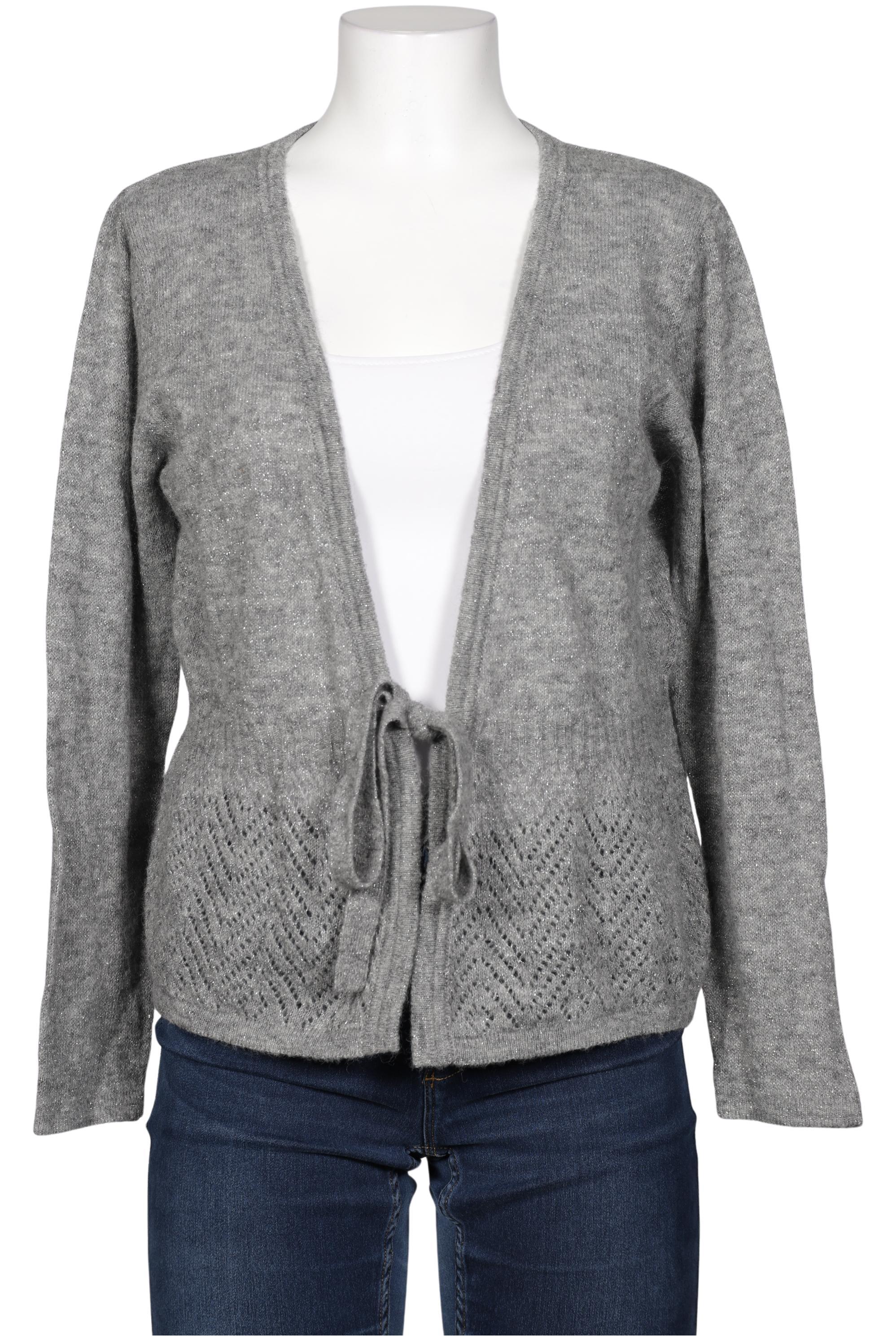 

Elegance Paris Damen Strickjacke, grau, Gr. 42