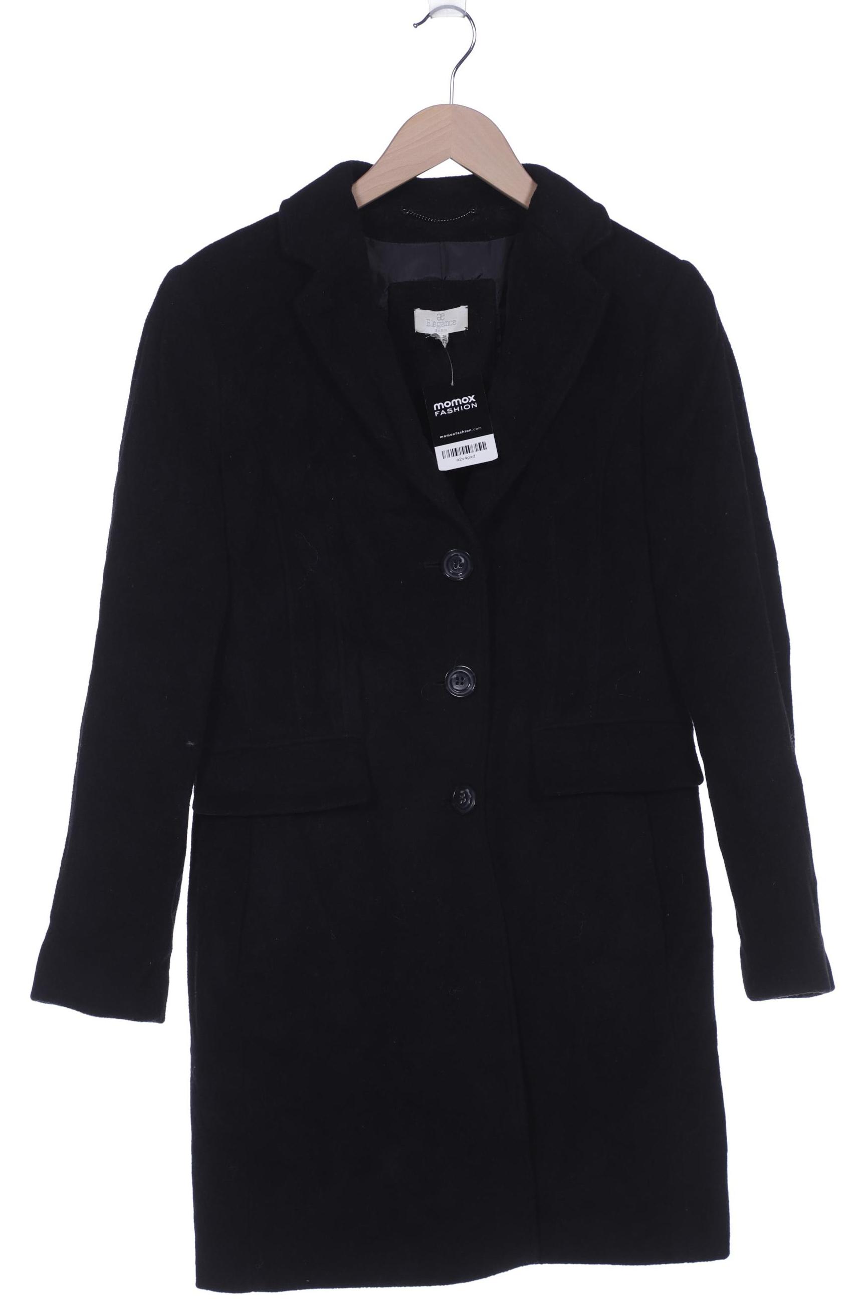 

Elegance Paris Damen Mantel, schwarz