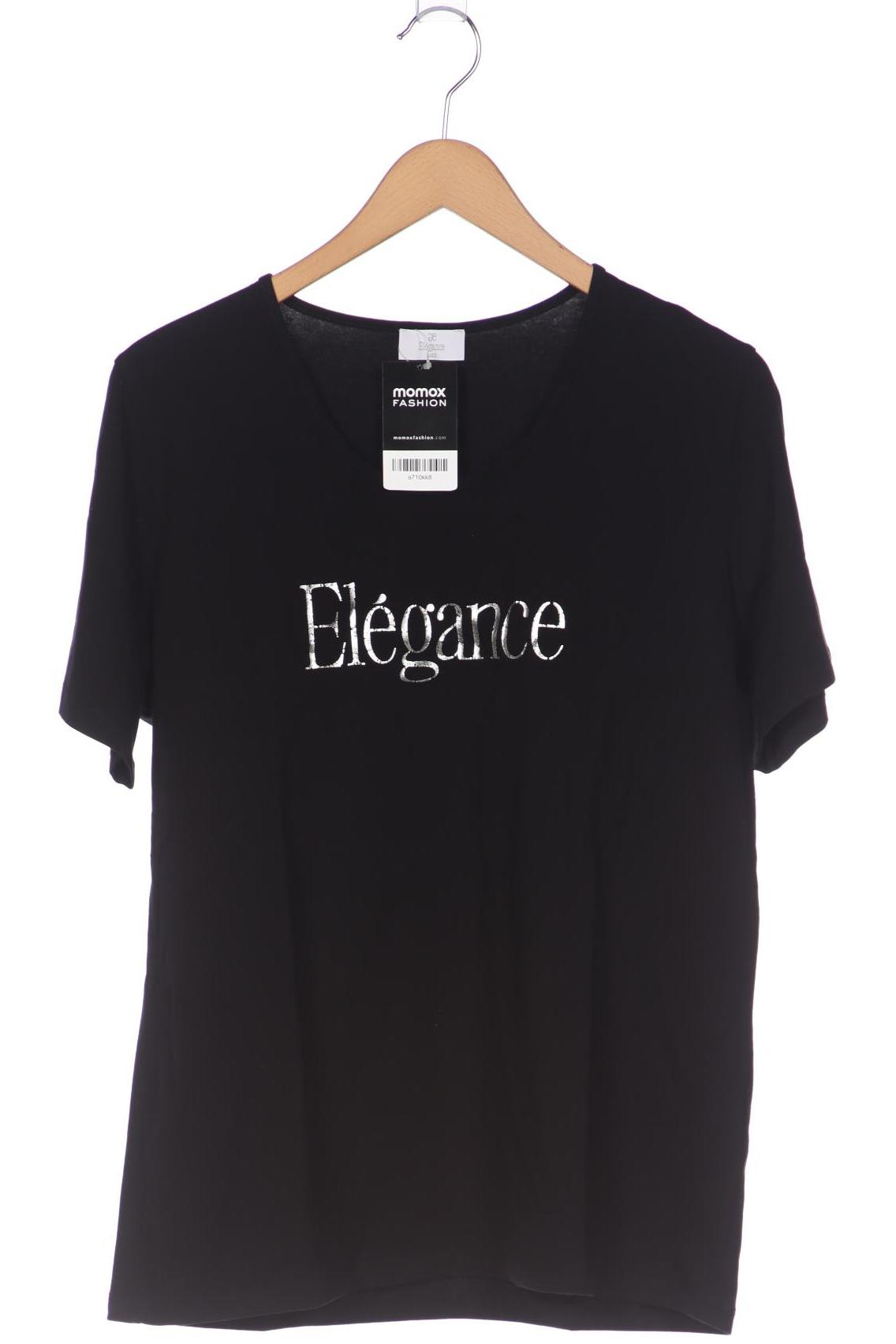 

Elegance Paris Damen T-Shirt, schwarz, Gr. 48