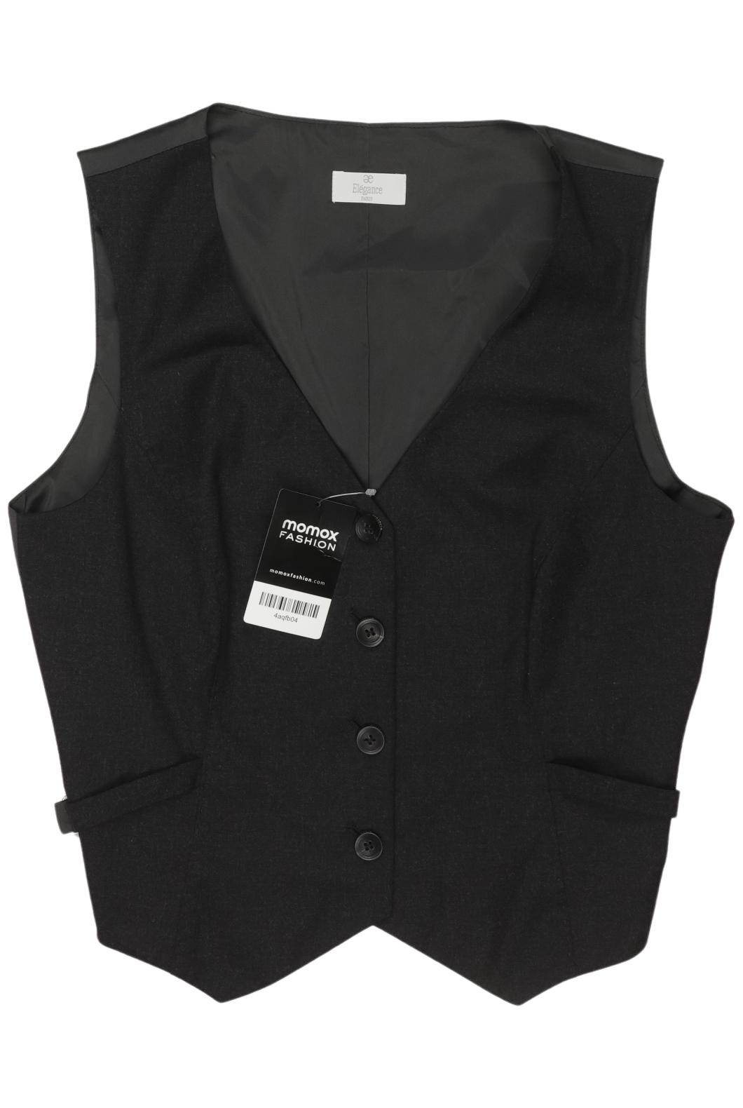

Elegance Paris Damen Weste, schwarz, Gr. 40