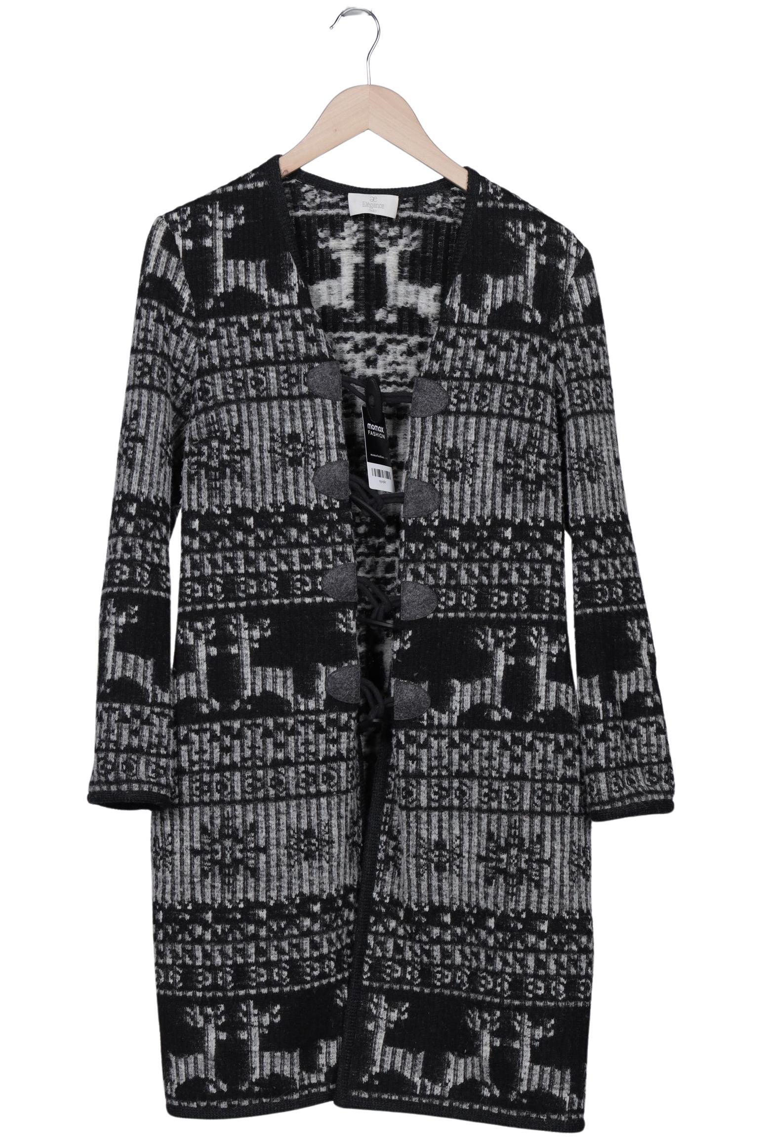 

Elegance Paris Damen Strickjacke, schwarz, Gr. 38