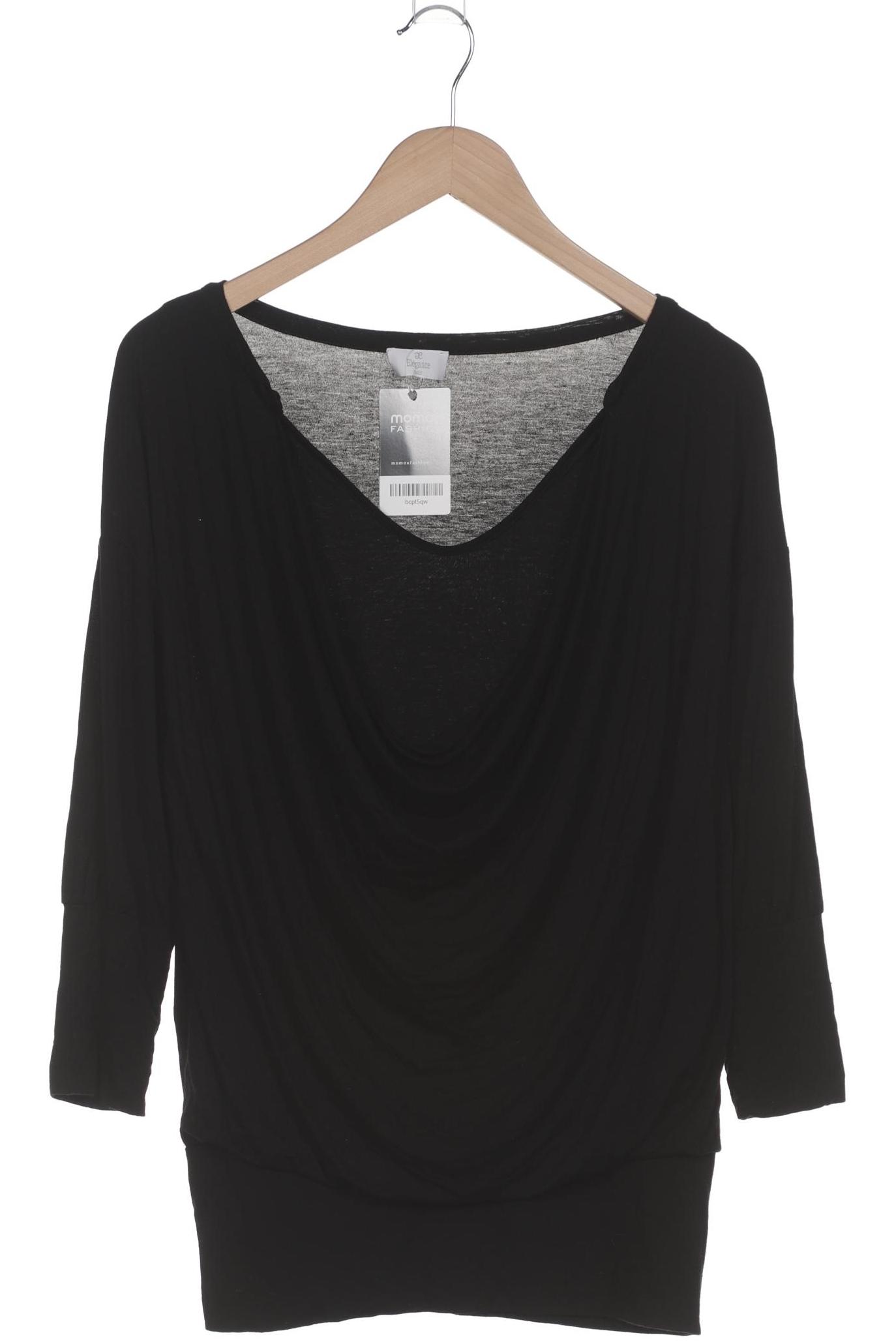 

Elegance Paris Damen Langarmshirt, schwarz, Gr. 40
