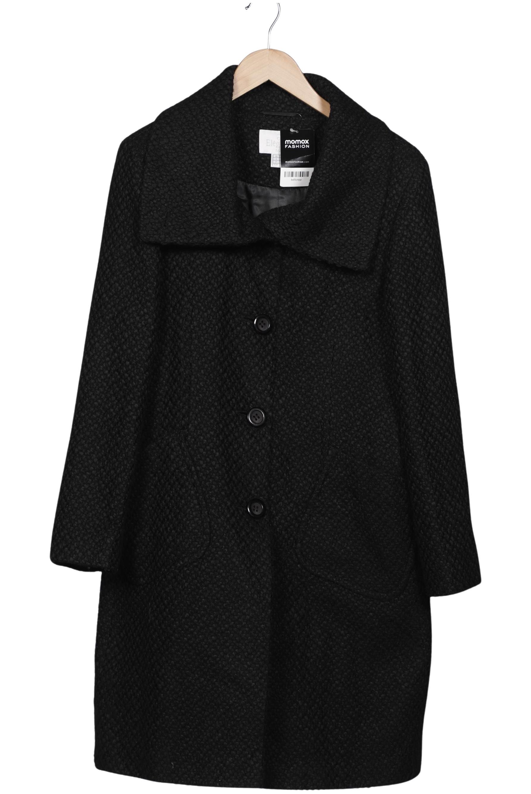 

Elegance Paris Damen Mantel, schwarz, Gr. 42