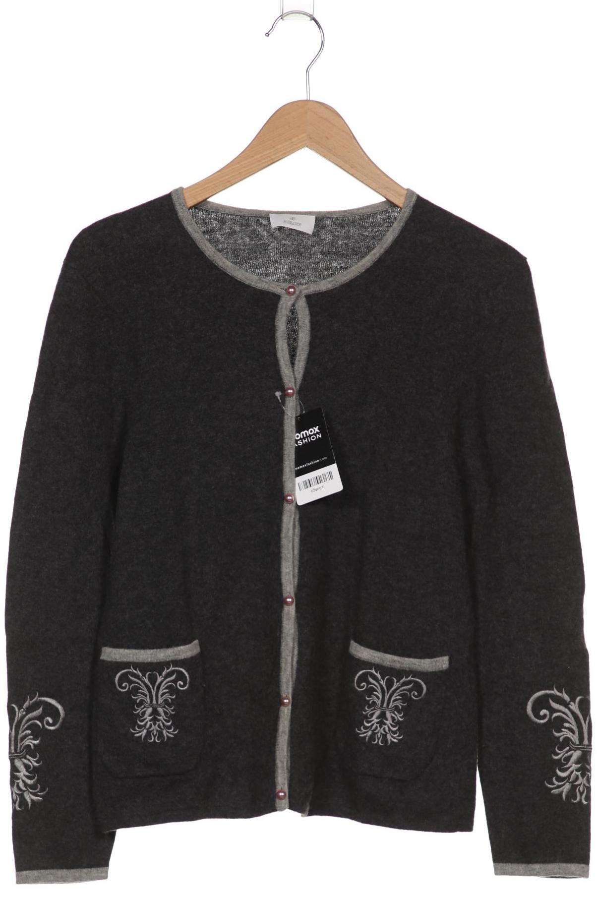 

Elegance Paris Damen Strickjacke, grau, Gr. 40