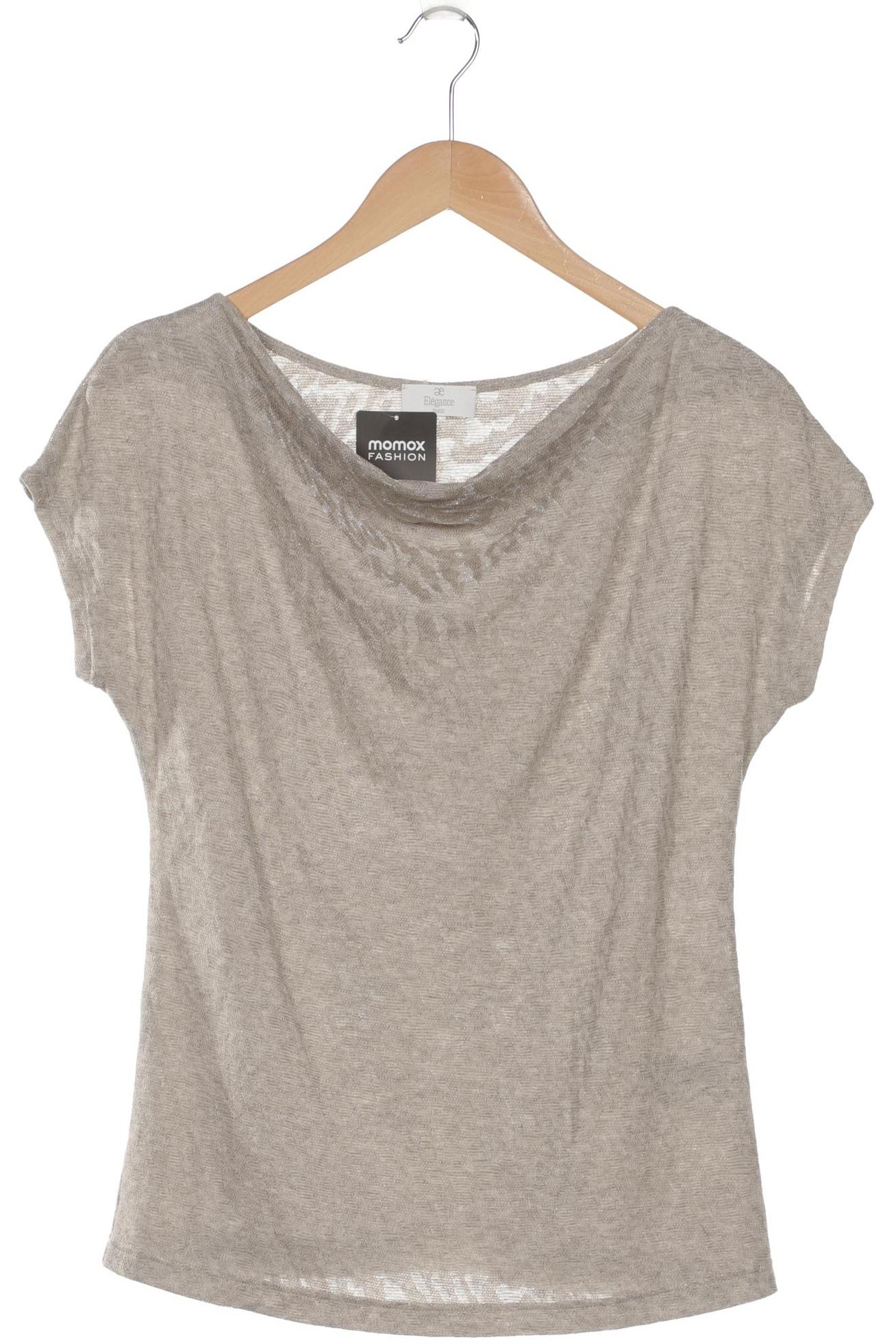 

Elegance Paris Damen T-Shirt, beige, Gr. 34