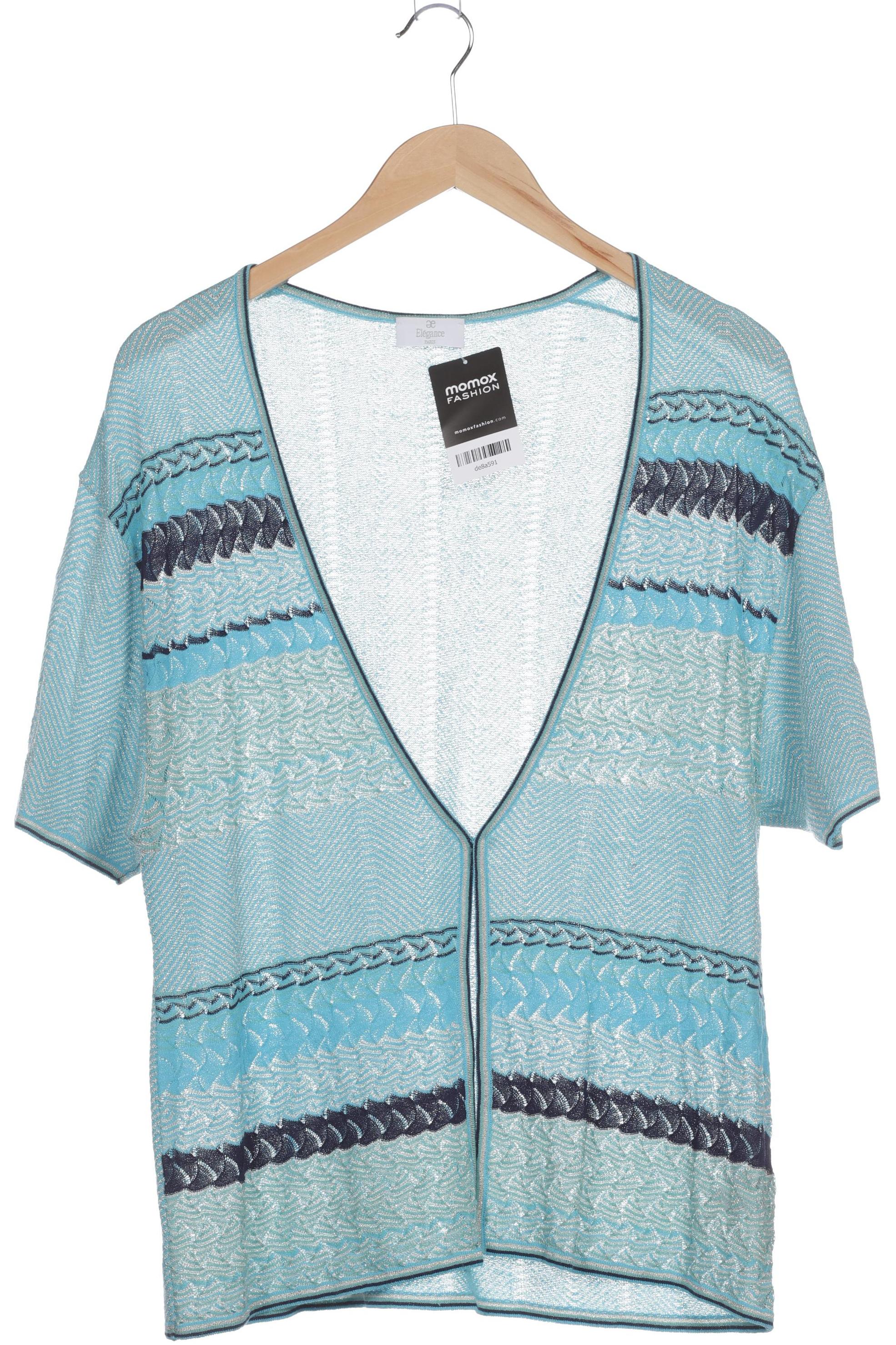 

Elegance Paris Damen Strickjacke, blau, Gr. 44