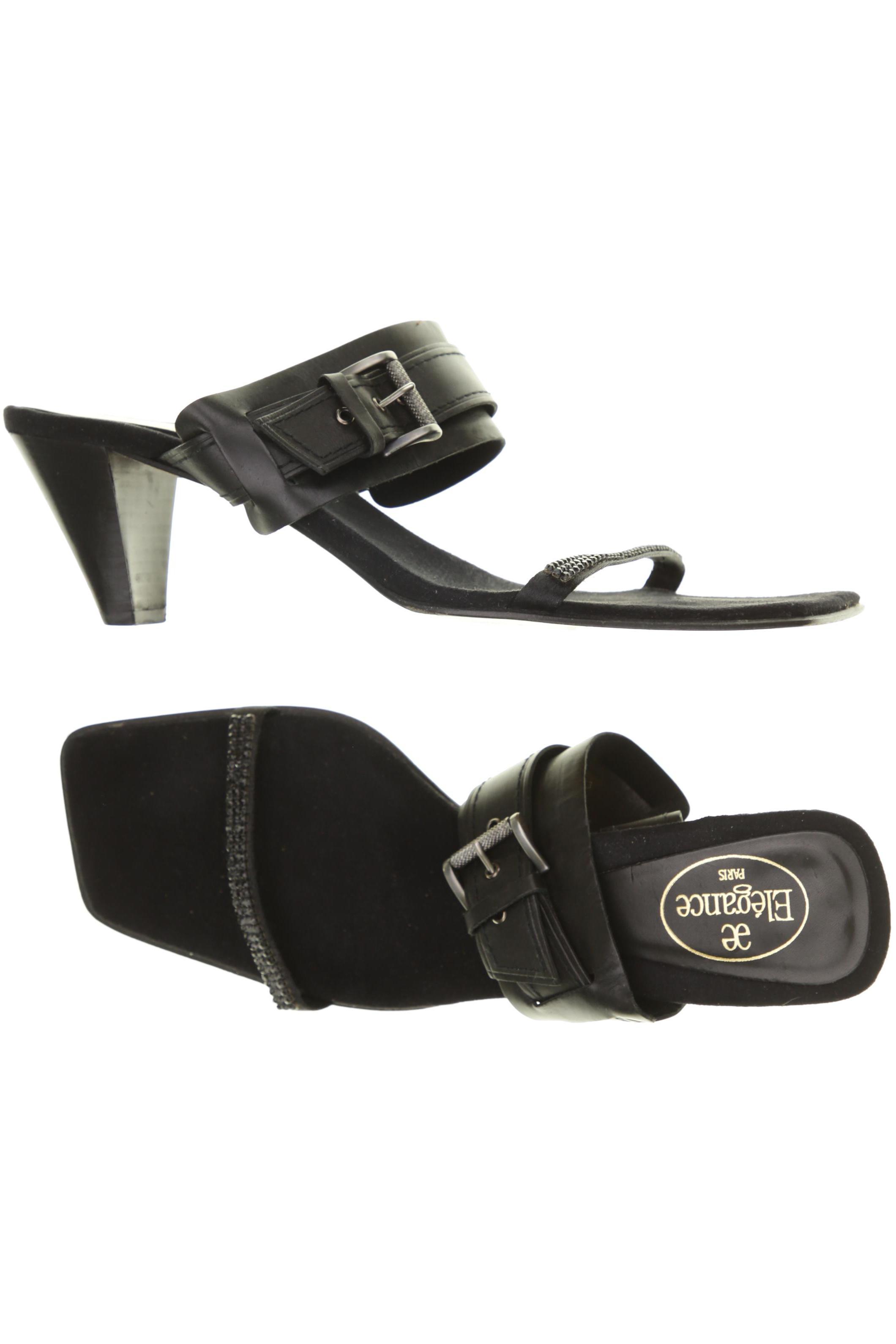 

Elegance Paris Damen Sandale, schwarz, Gr. 41